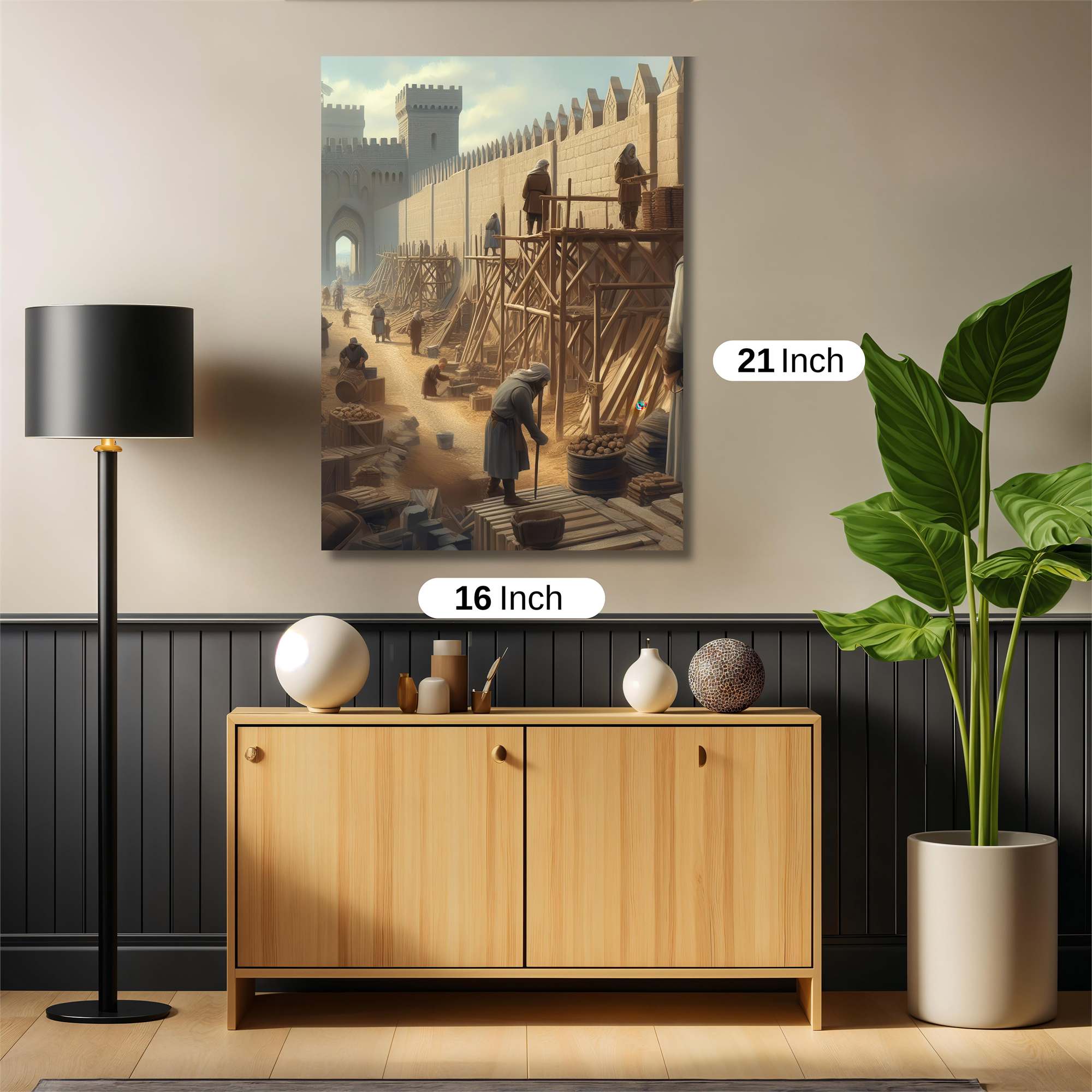 Nehemiah Rebuilds Safe Wall Magnetic / M