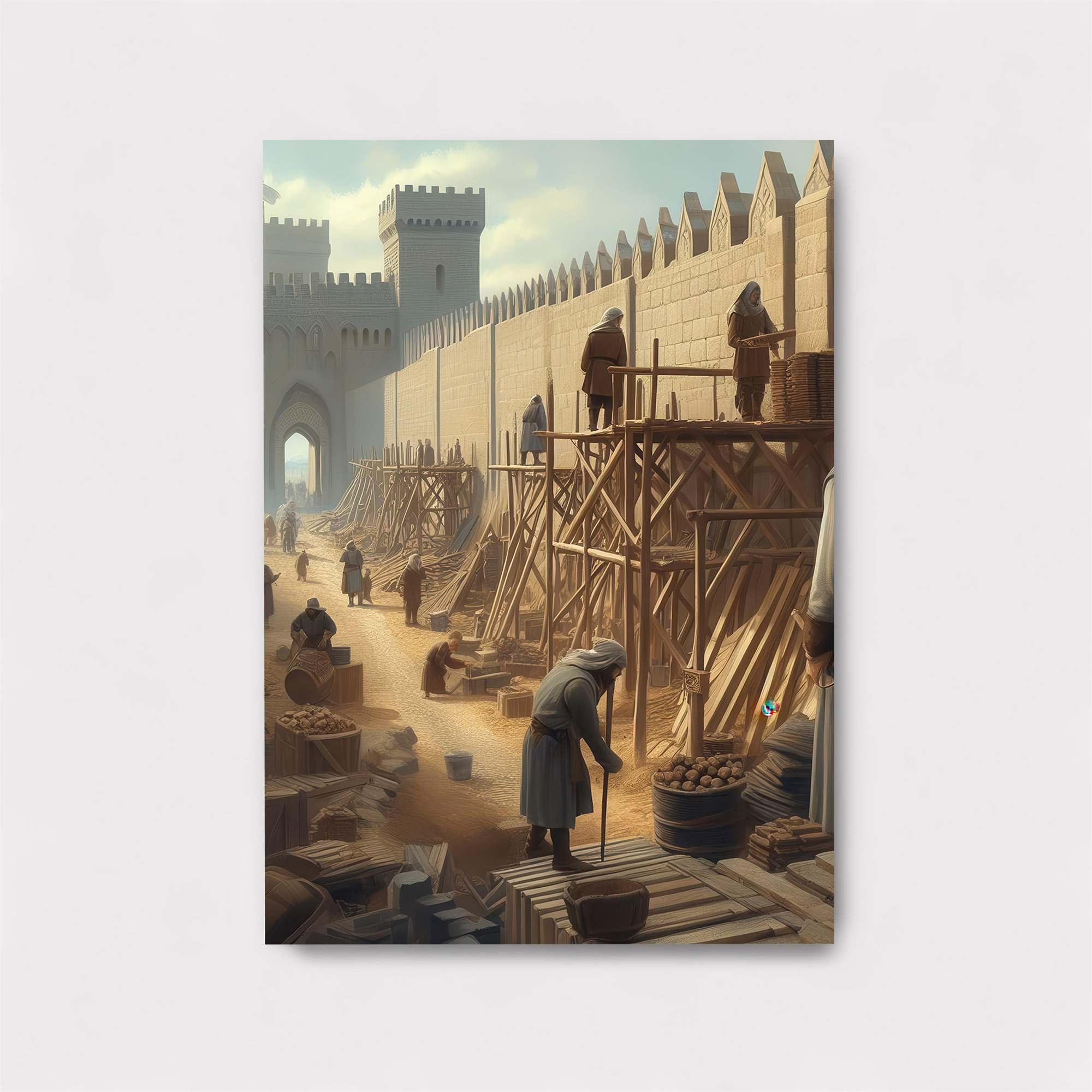 Nehemiah Rebuilds Safe Wall Magnetic / M