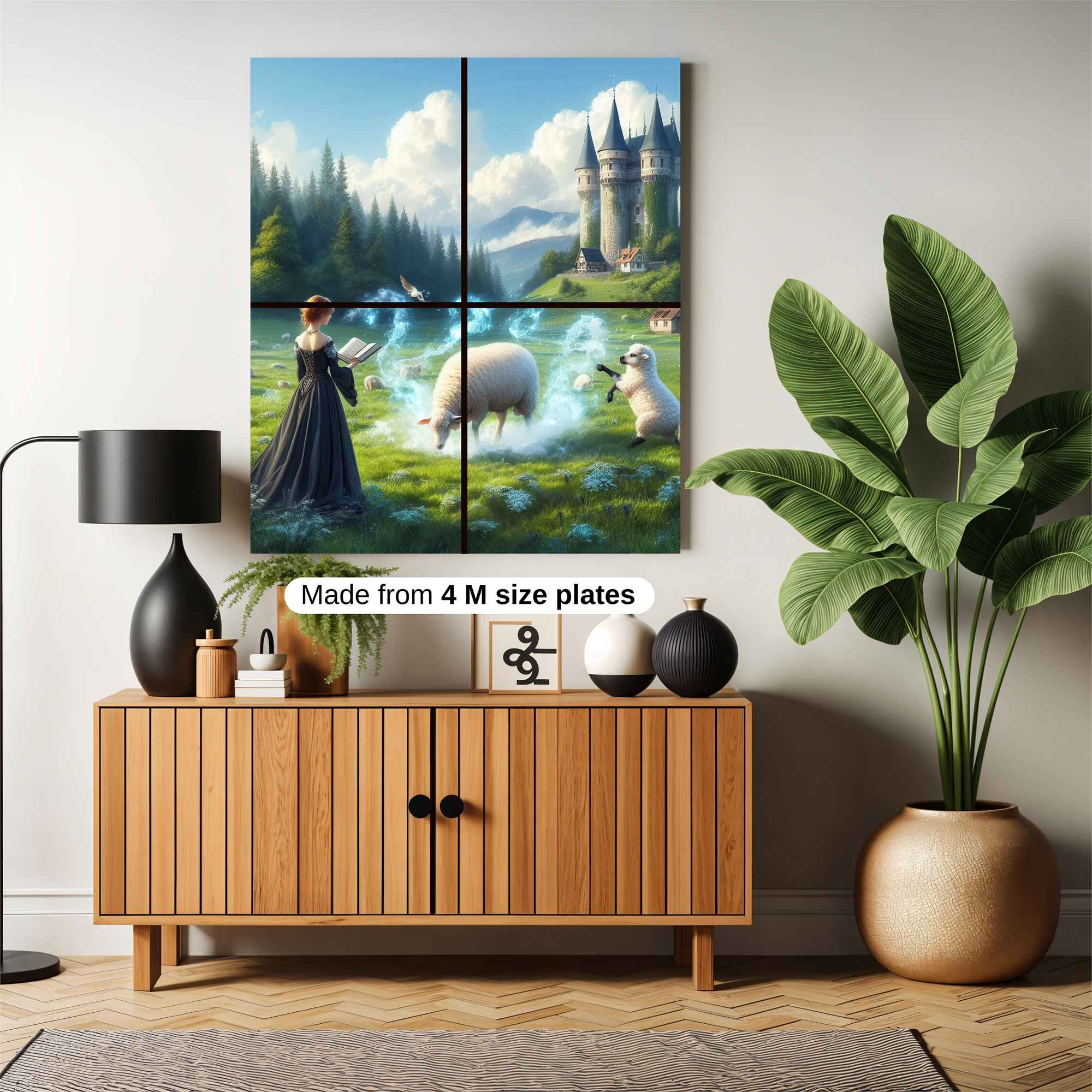 Shepherdess Enchantment Safe Wall Magnetic / M