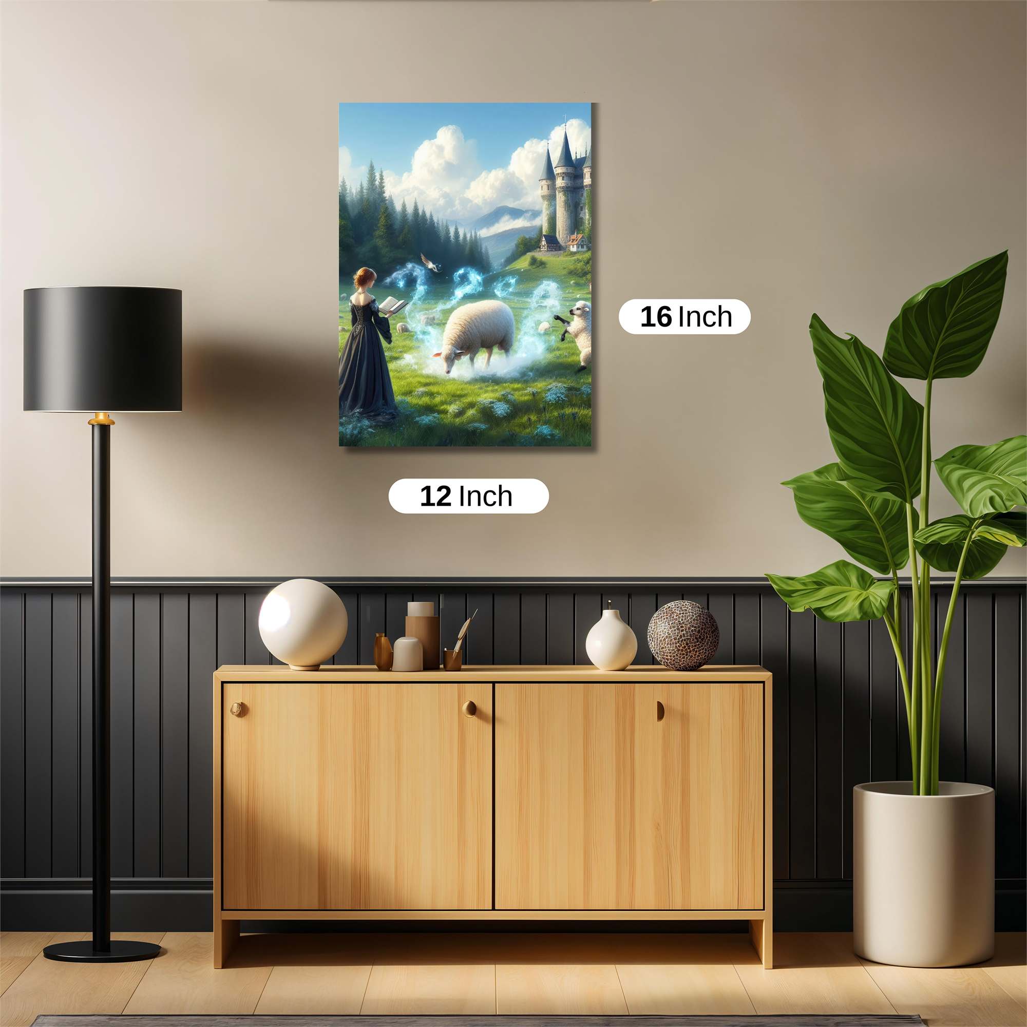 Shepherdess Enchantment Safe Wall Magnetic / M