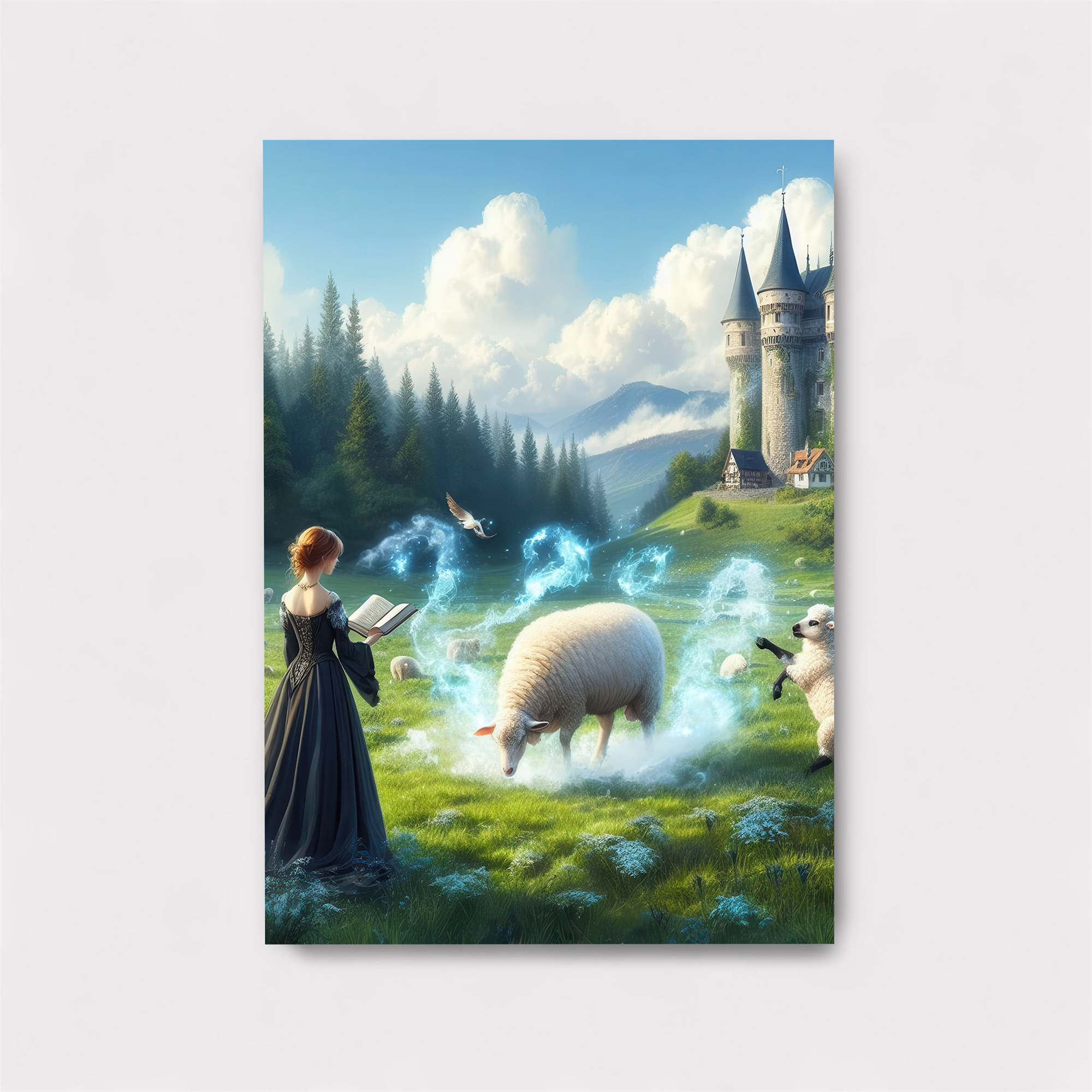 Shepherdess Enchantment Safe Wall Magnetic / M