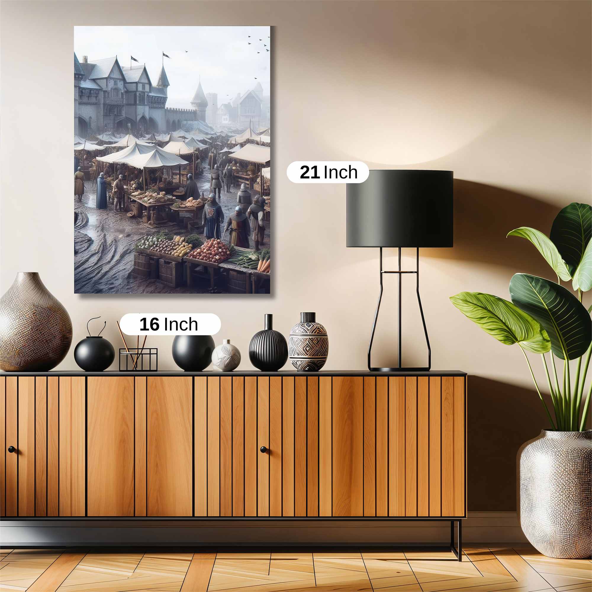 Medieval Market Safe Wall Magnetic / M