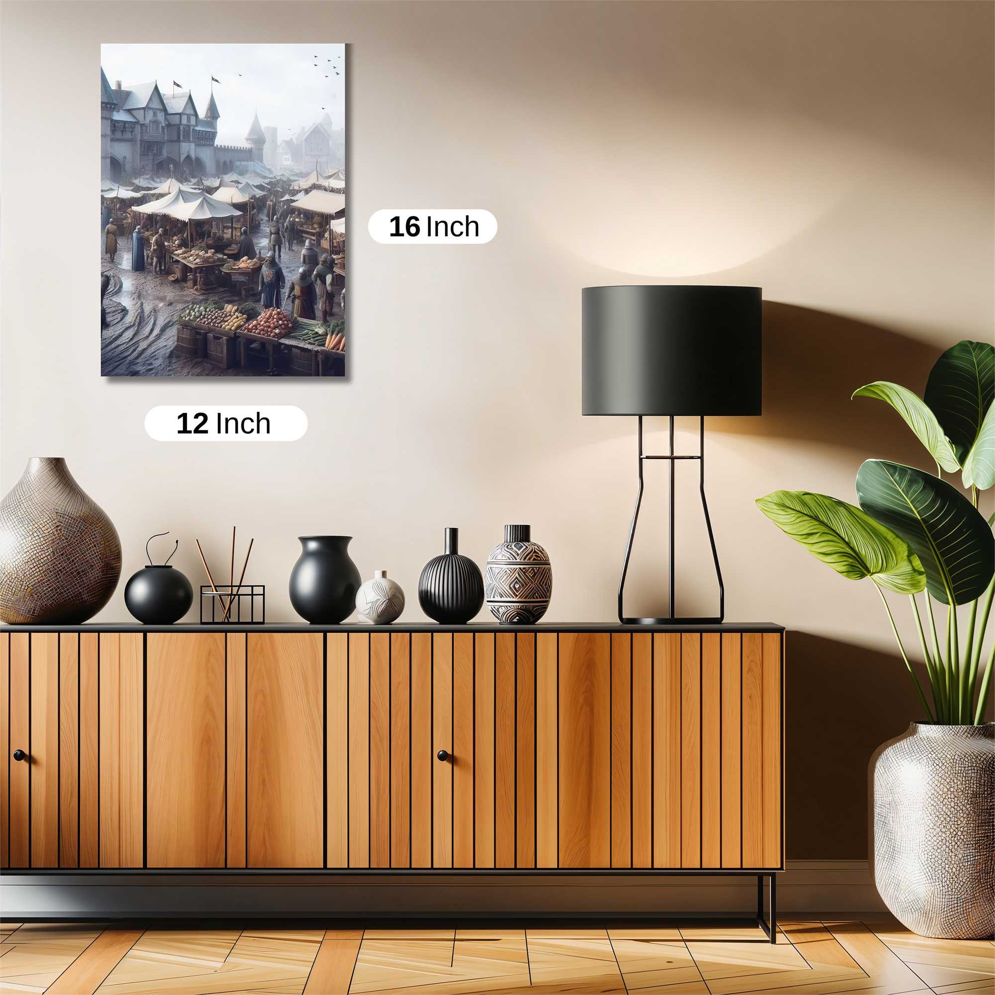 Medieval Market Safe Wall Magnetic / M