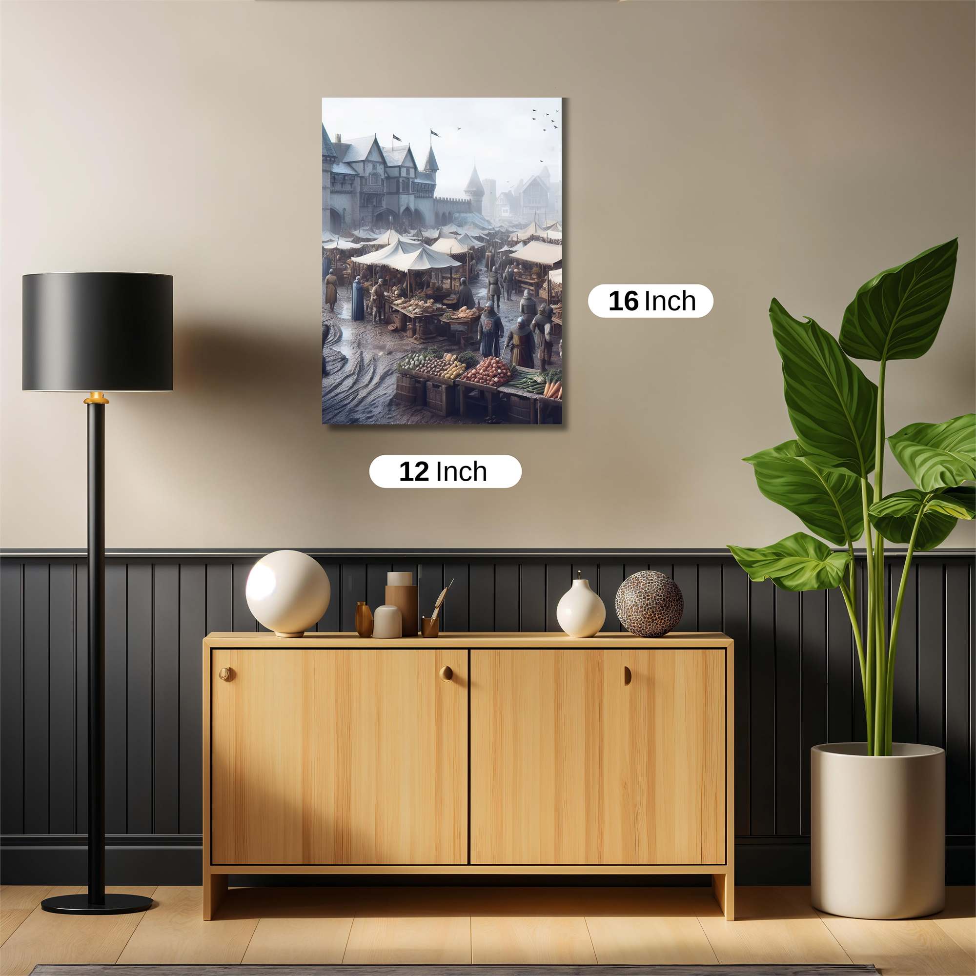 Medieval Market Safe Wall Magnetic / M
