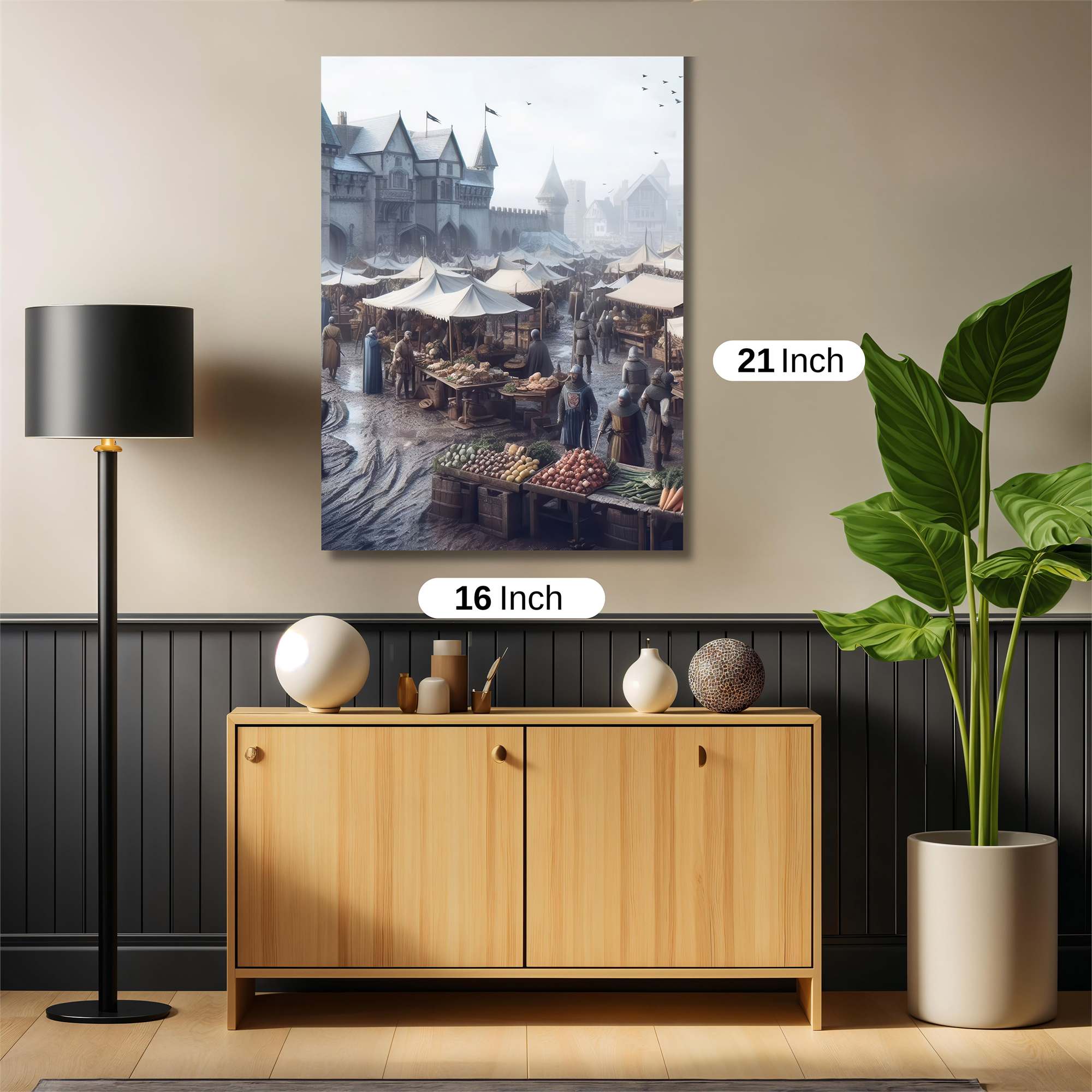 Medieval Market Safe Wall Magnetic / M