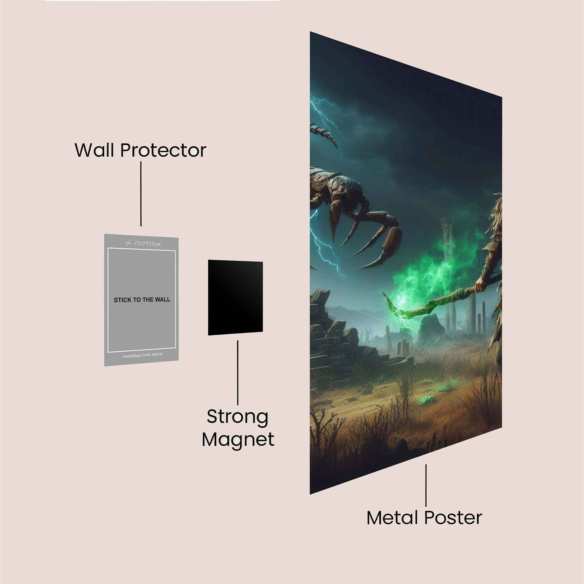 Scorpion Dread Safe Wall Magnetic / M