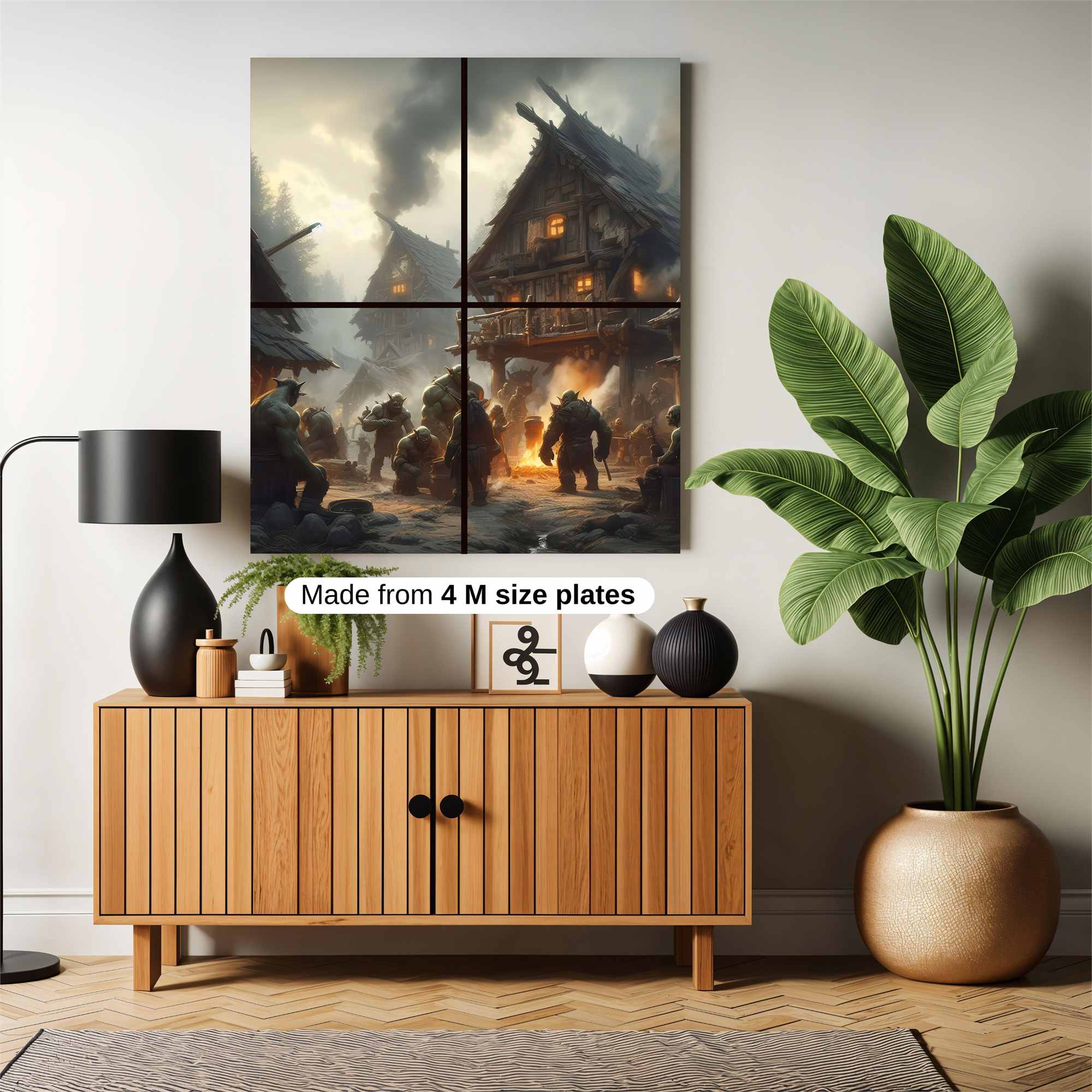 Orcs Forge Safe Wall Magnetic / M