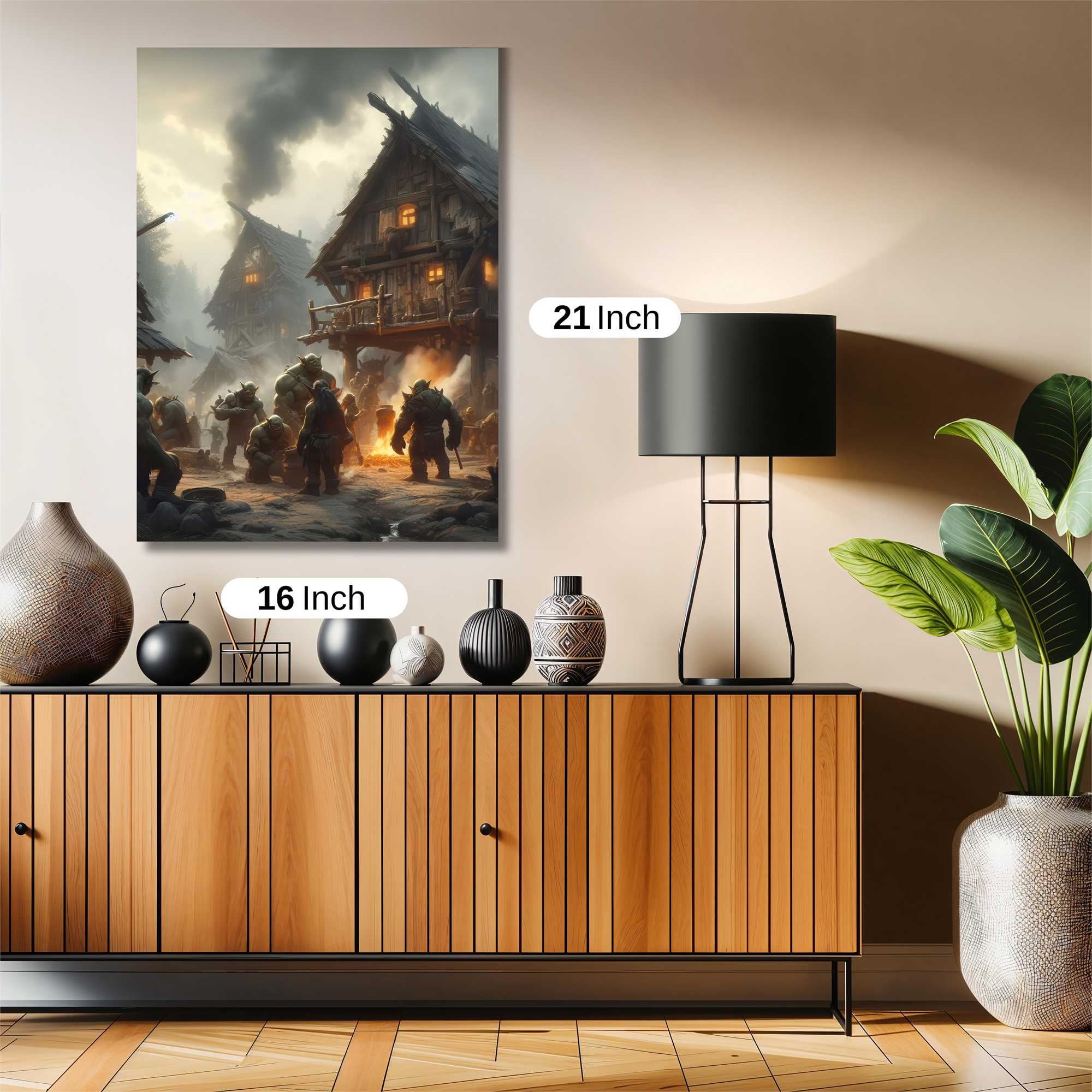 Orcs Forge Safe Wall Magnetic / M