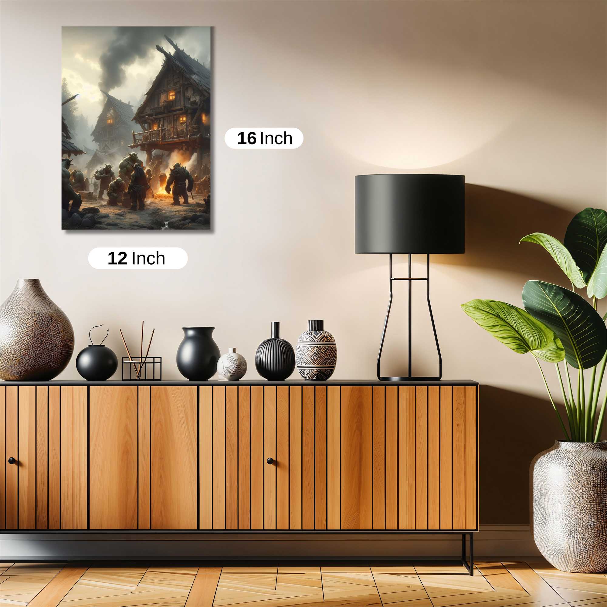 Orcs Forge Safe Wall Magnetic / M