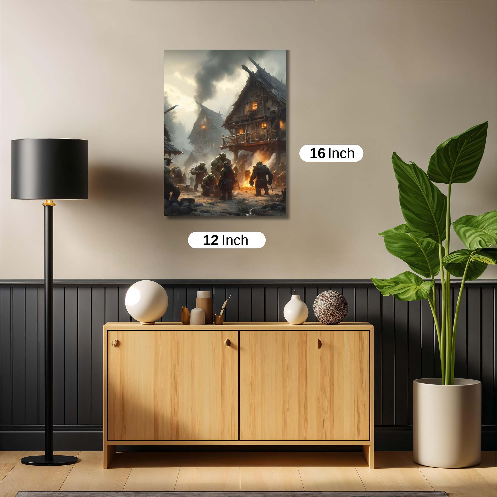 Orcs Forge Safe Wall Magnetic / M