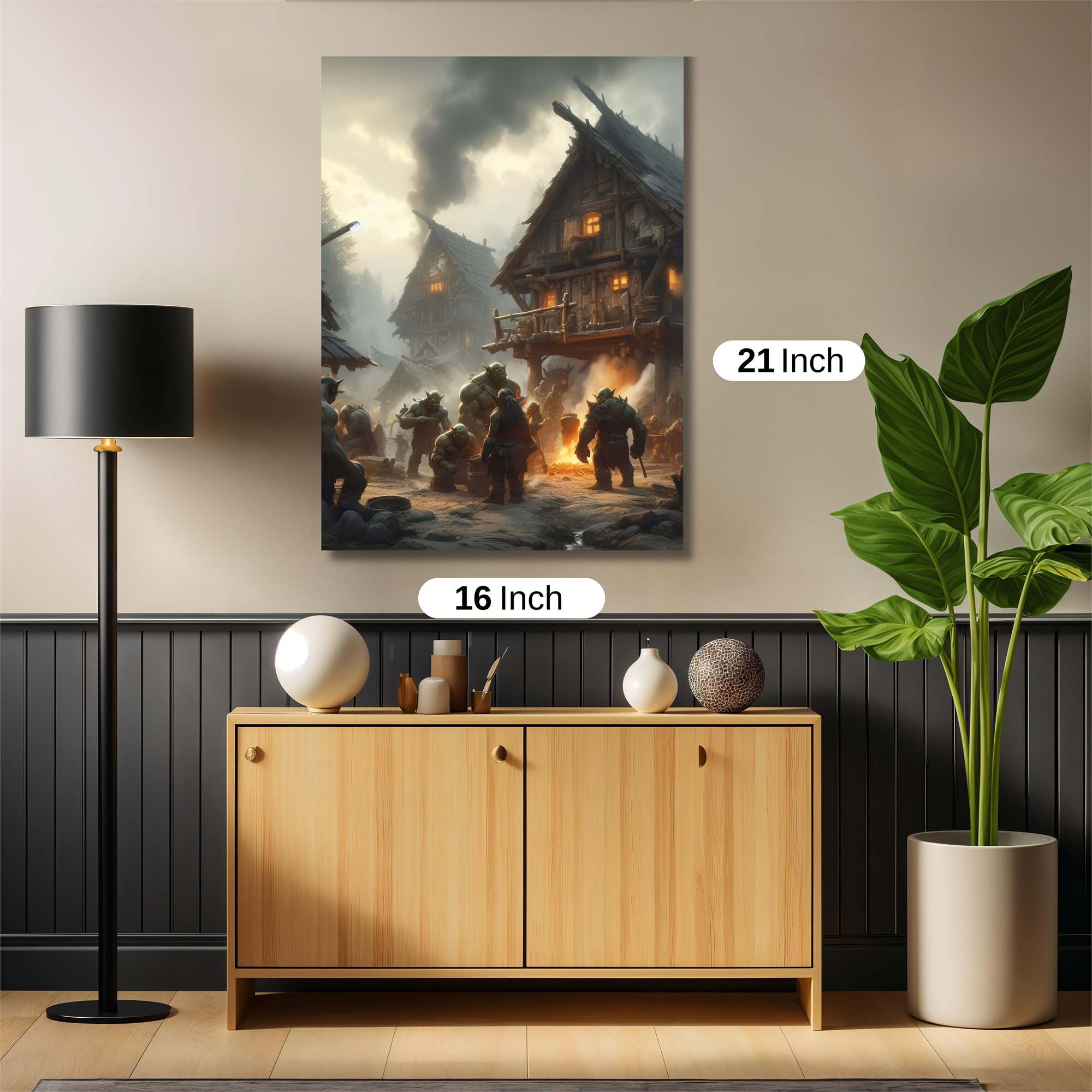 Orcs Forge Safe Wall Magnetic / M