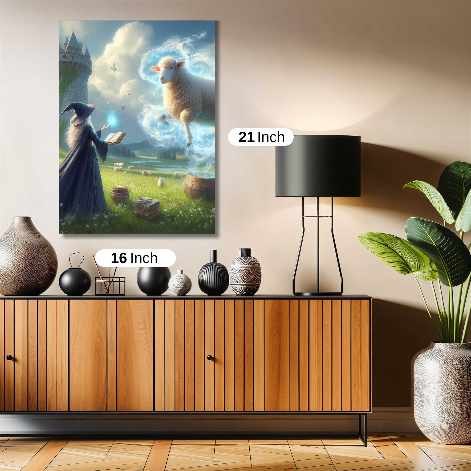 Sheep Sorcery Safe Wall Magnetic / M