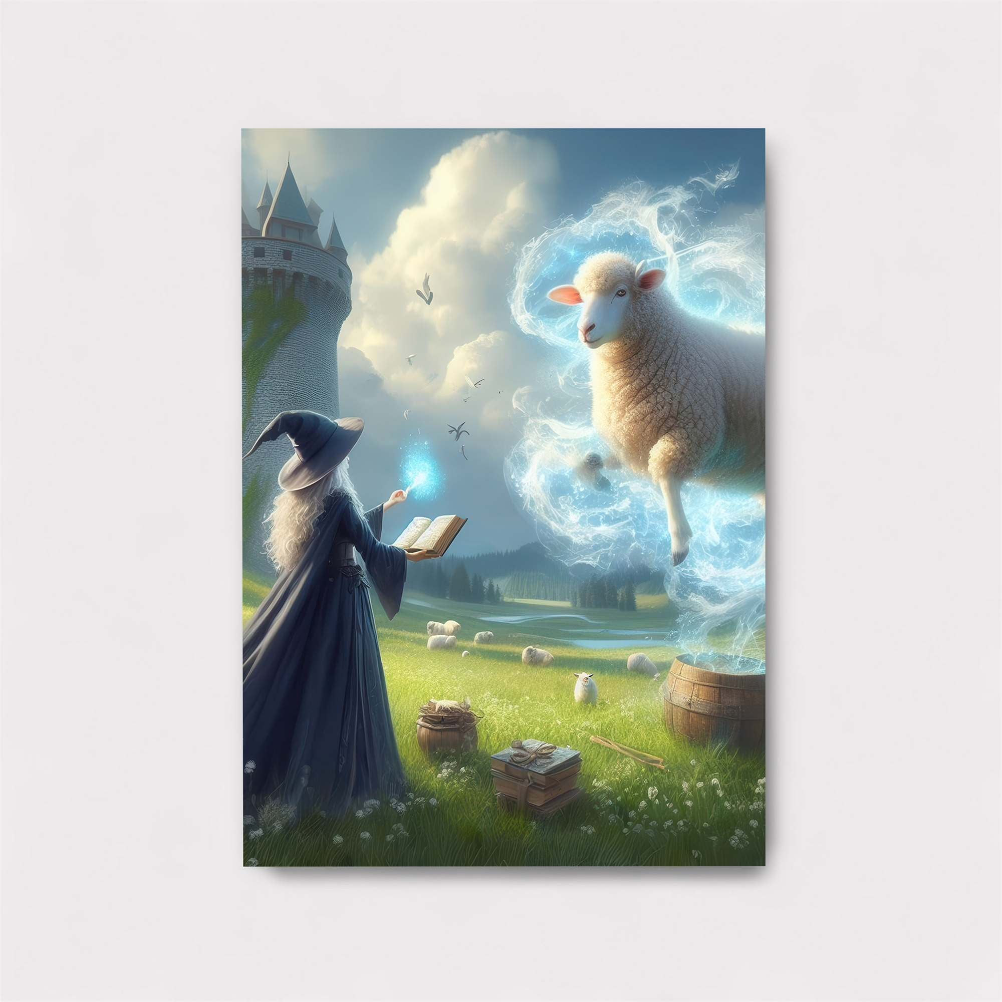 Sheep Sorcery Safe Wall Magnetic / M
