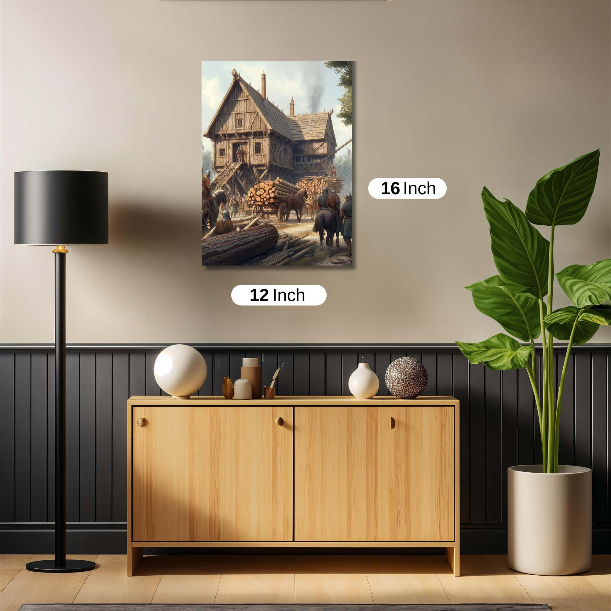 Lumber Harmony Safe Wall Magnetic / M