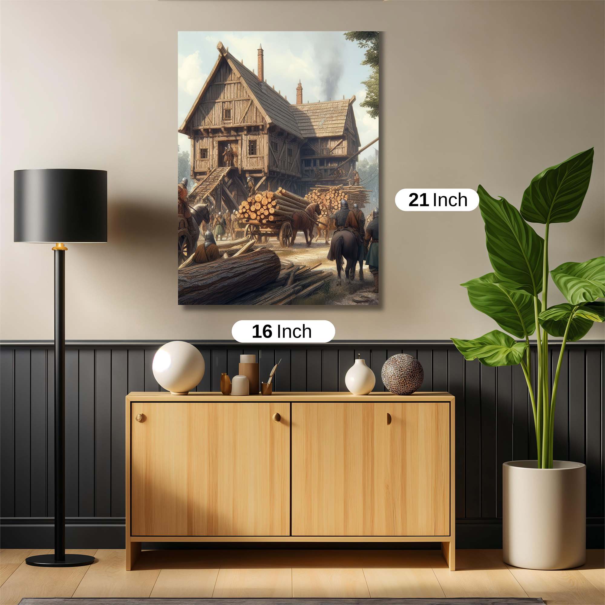 Lumber Harmony Safe Wall Magnetic / M