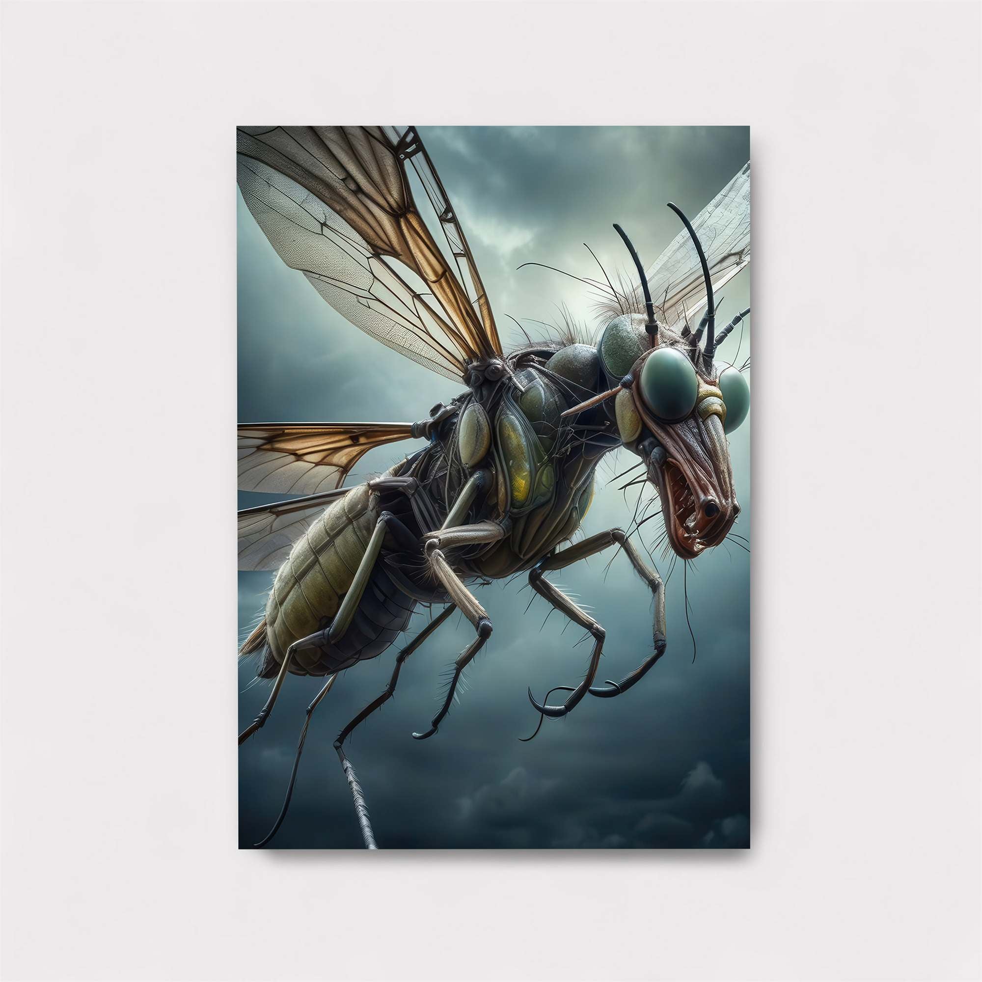 Fly Menace Safe Wall Magnetic / M