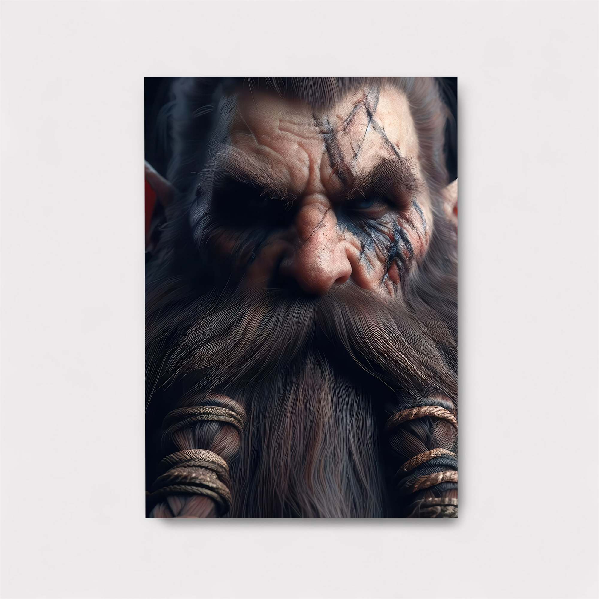 Dwarf Warrior Safe Wall Magnetic / M