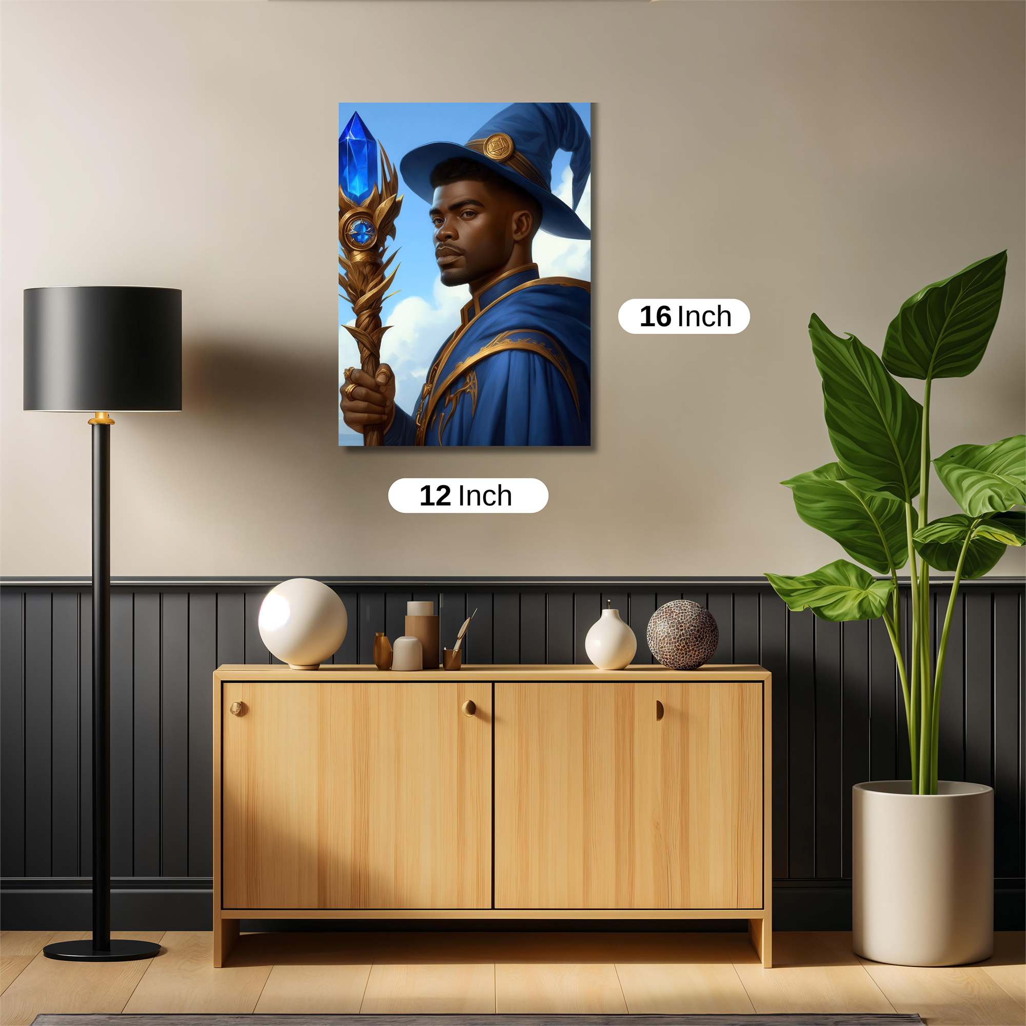 Mystic Aura Safe Wall Magnetic / M