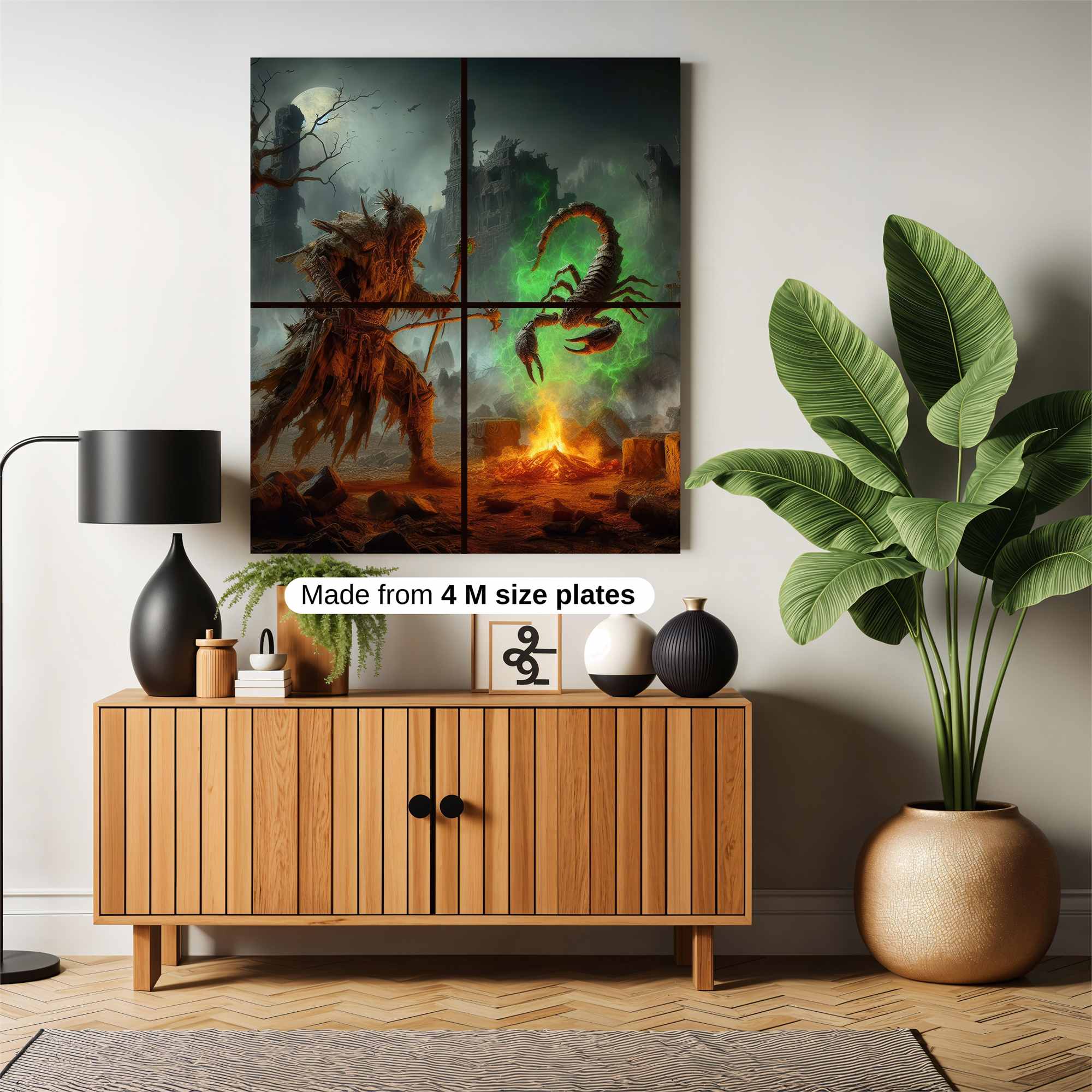 Scorpion Summon Safe Wall Magnetic / M