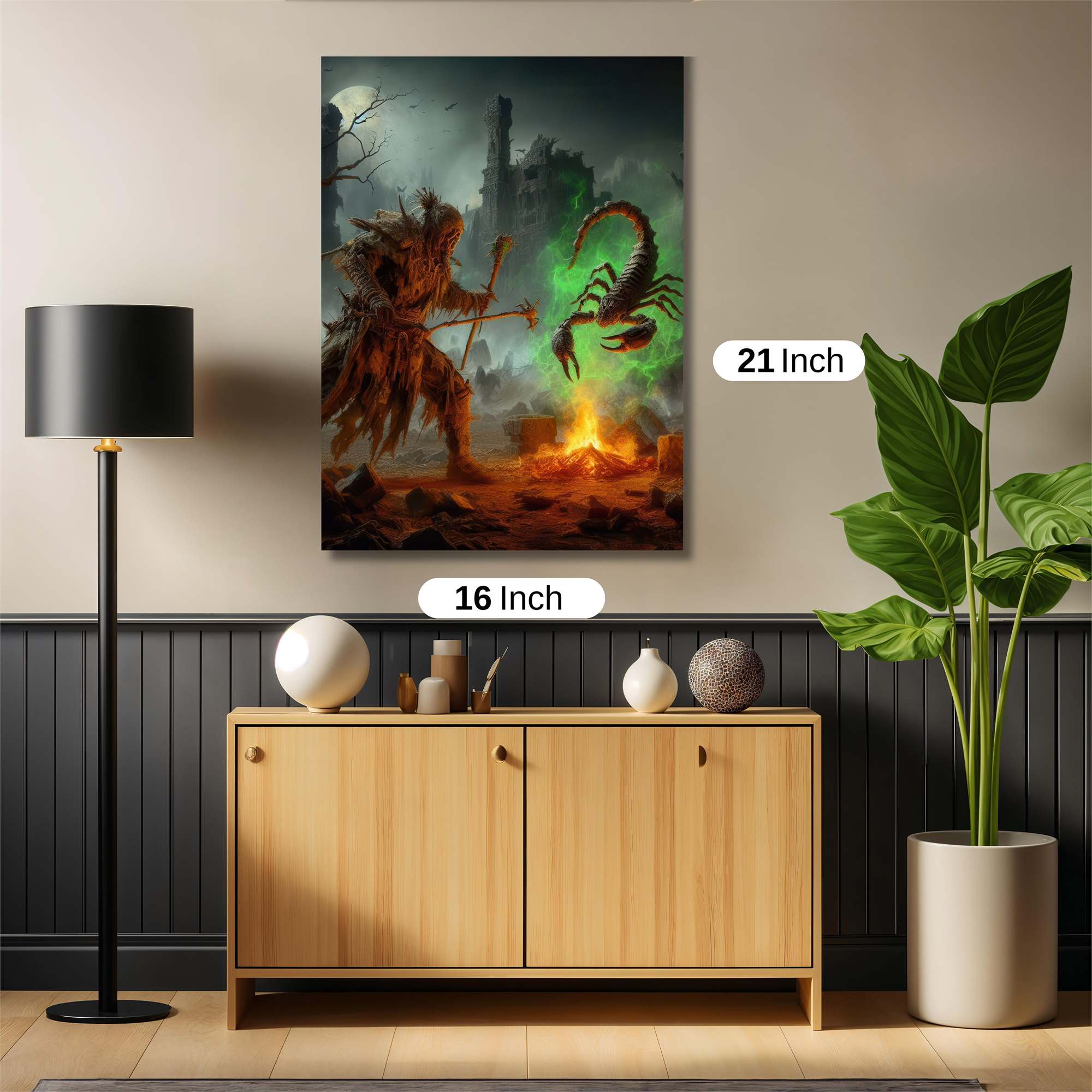 Scorpion Summon Safe Wall Magnetic / M