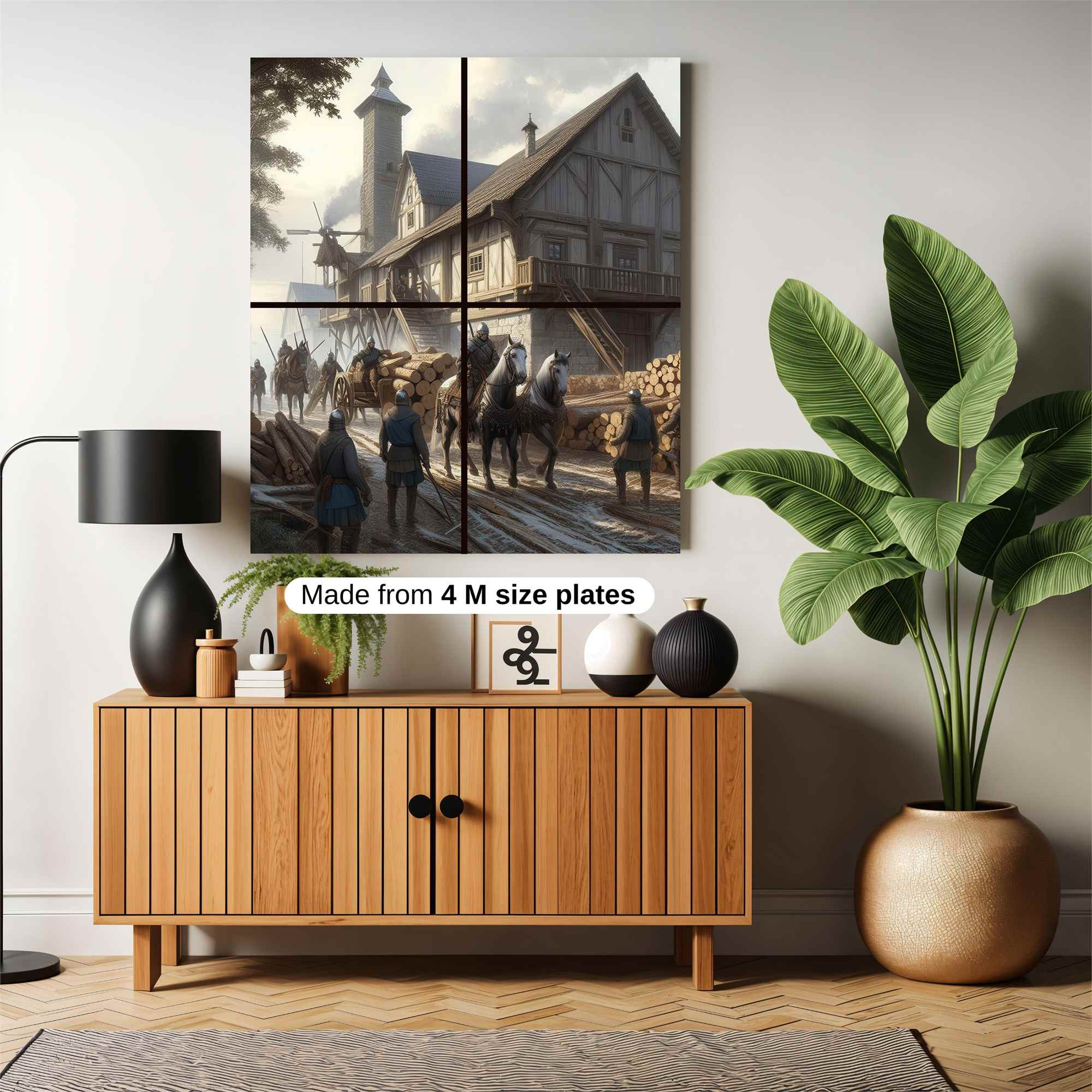 Medieval Dawn Safe Wall Magnetic / M