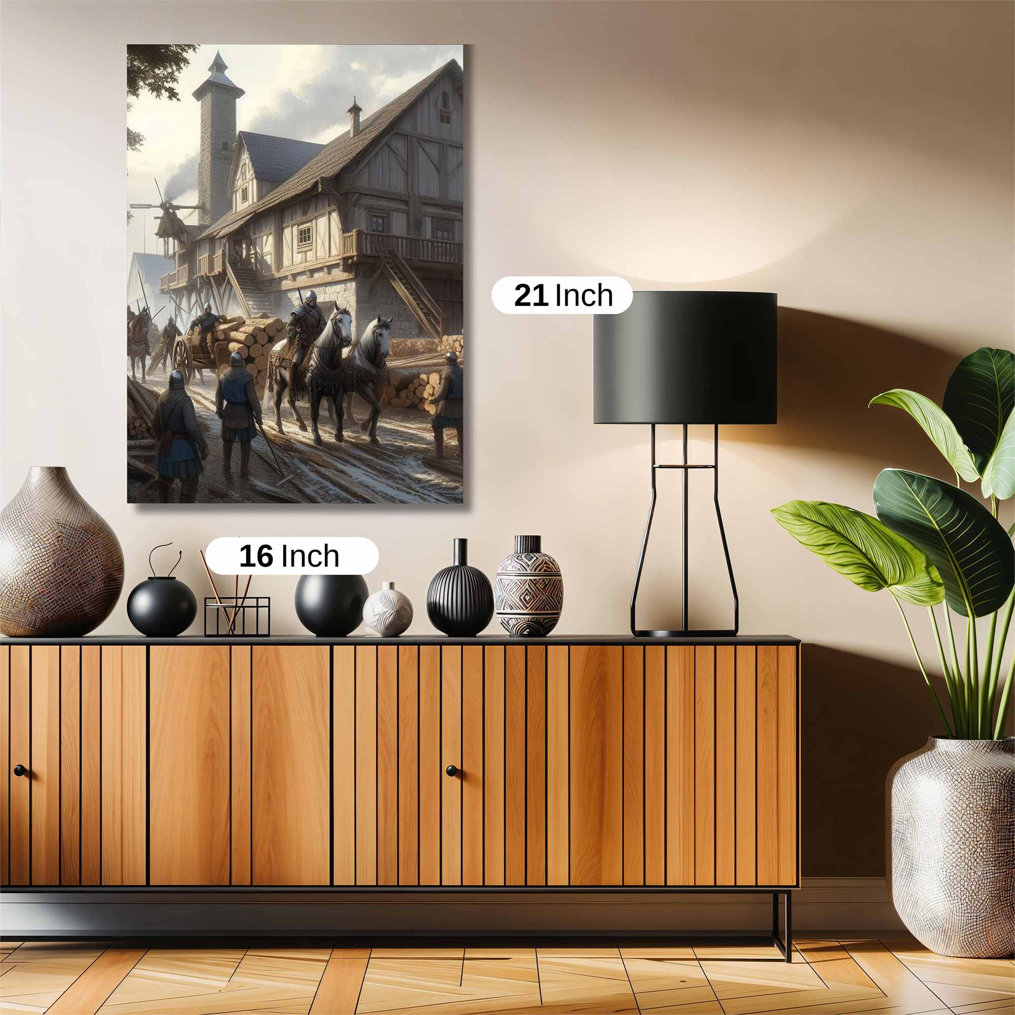 Medieval Dawn Safe Wall Magnetic / M