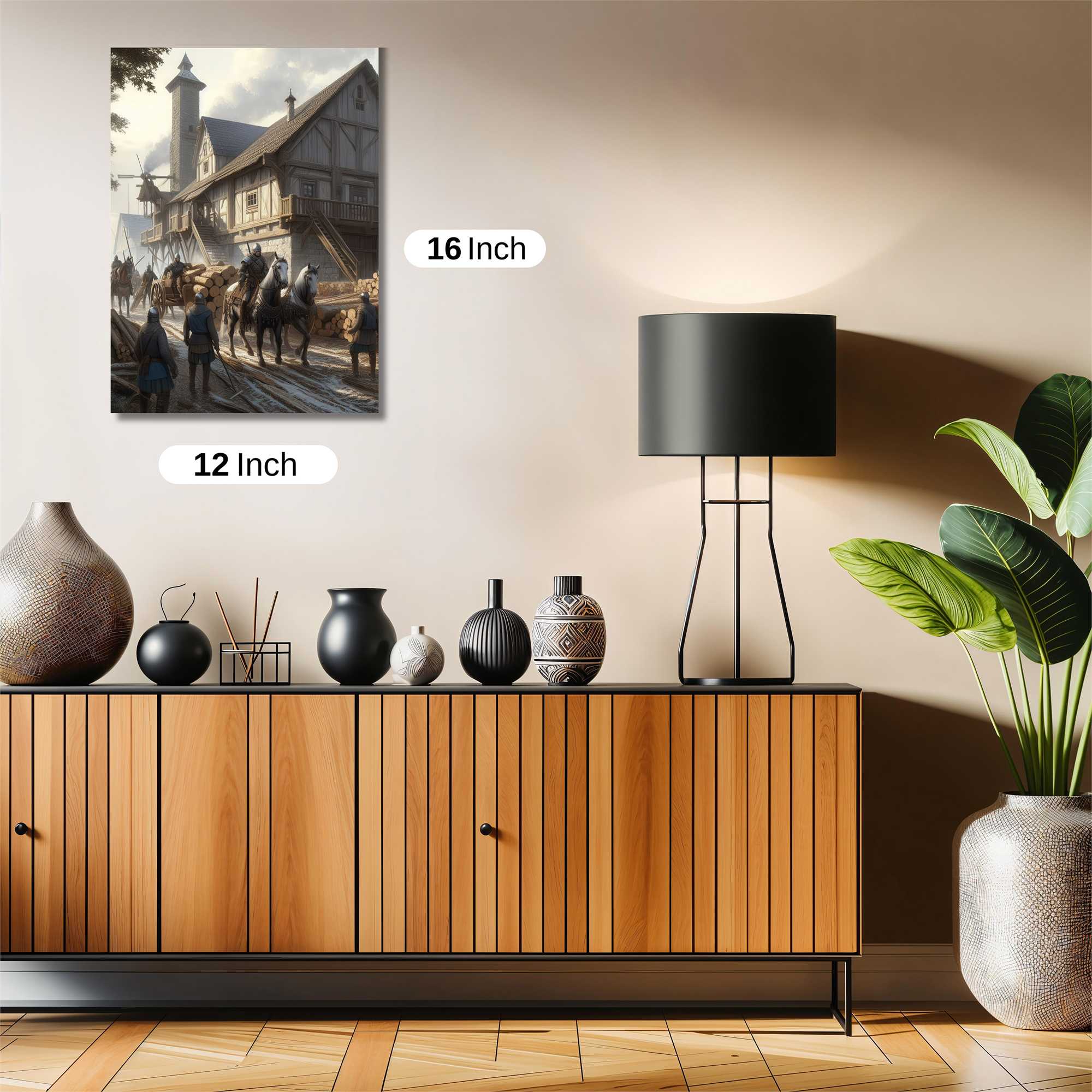 Medieval Dawn Safe Wall Magnetic / M