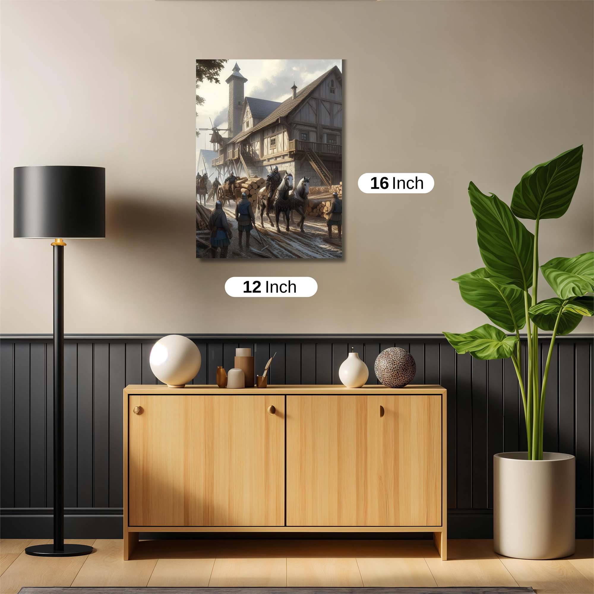 Medieval Dawn Safe Wall Magnetic / M