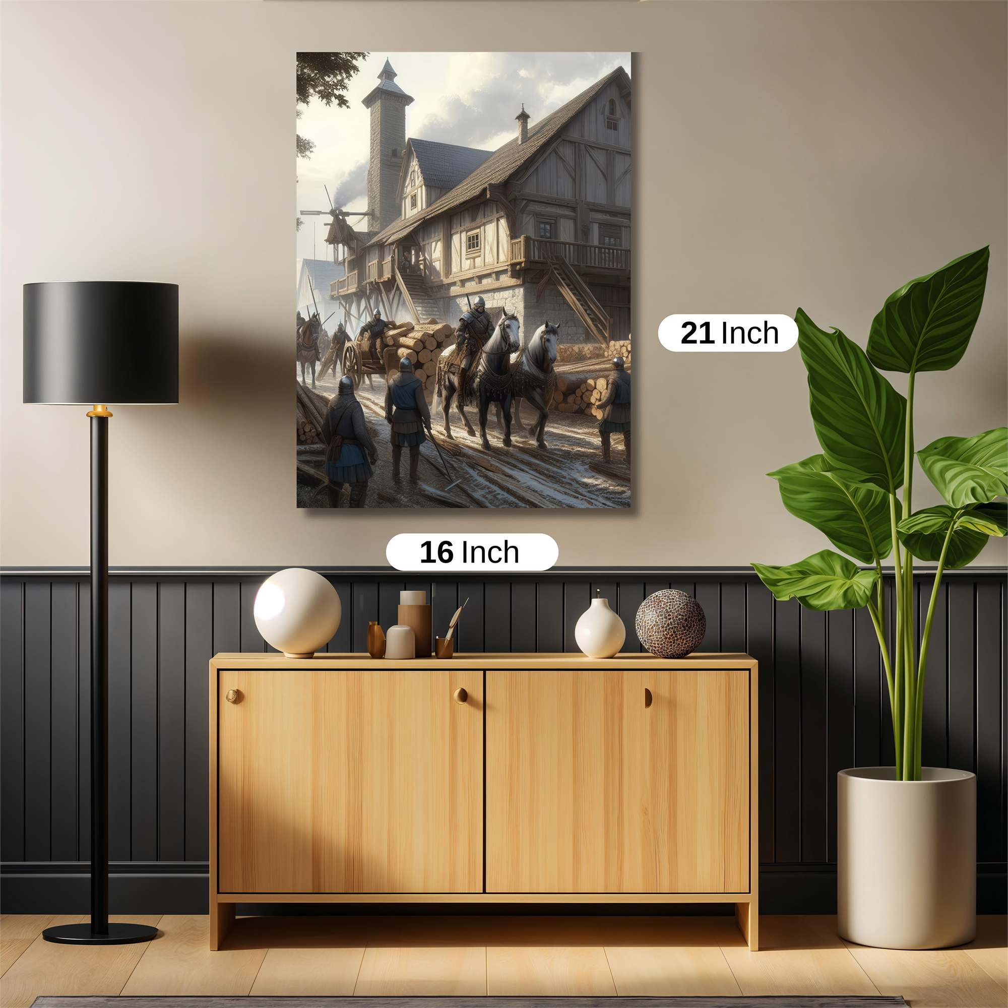 Medieval Dawn Safe Wall Magnetic / M