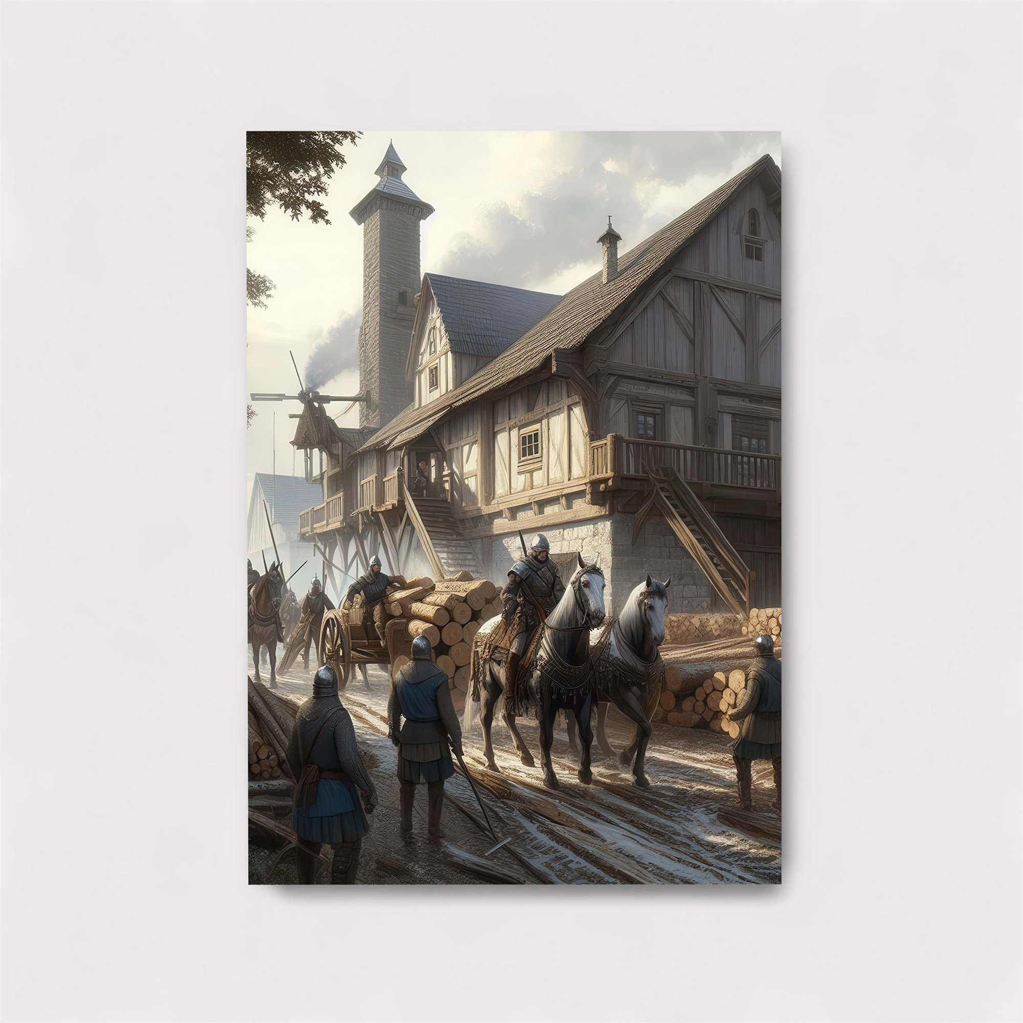 Medieval Dawn Safe Wall Magnetic / M