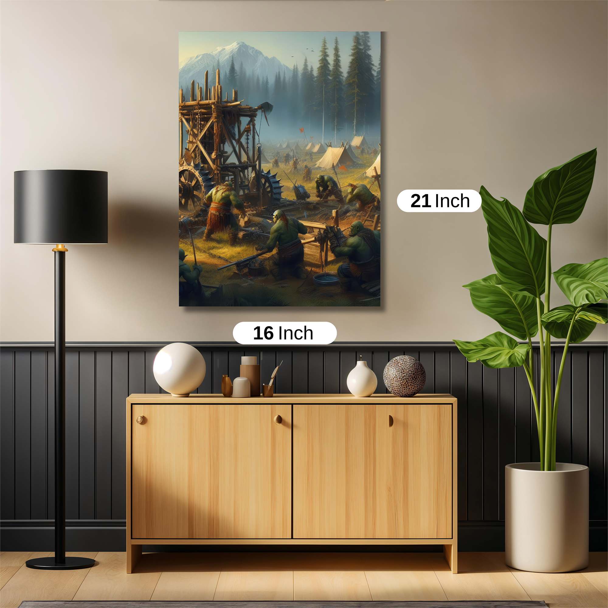 Goblin Siege Safe Wall Magnetic / M