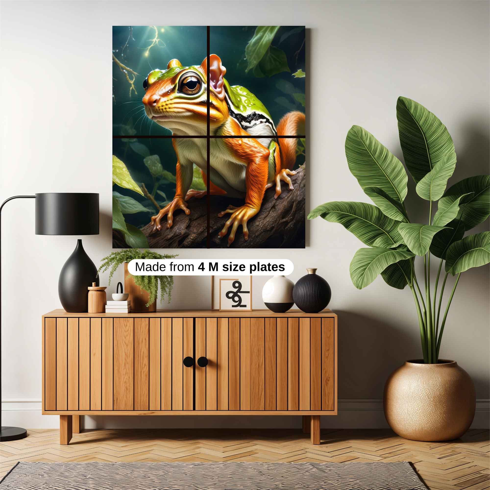 Frog Whisper Safe Wall Magnetic / M