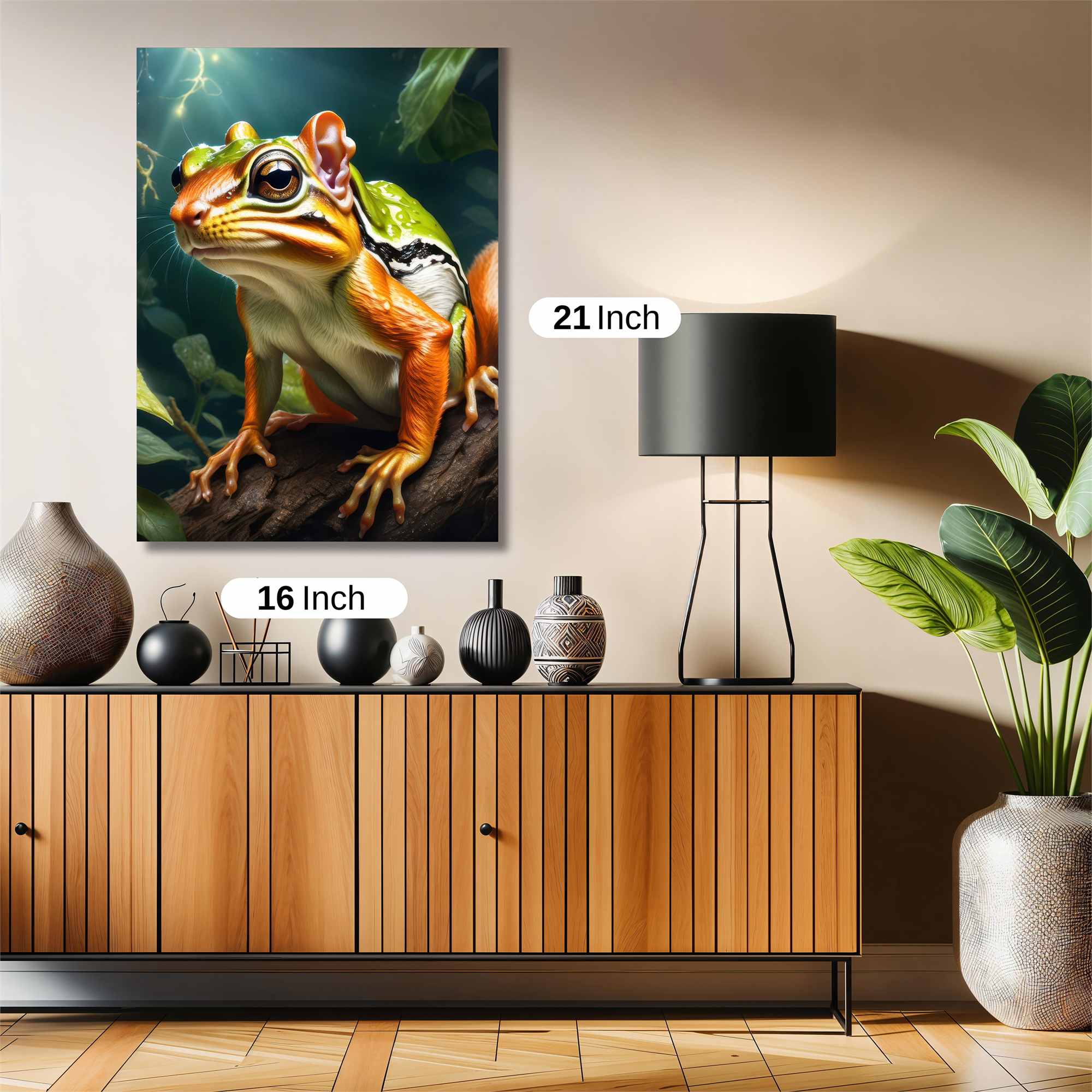 Frog Whisper Safe Wall Magnetic / M