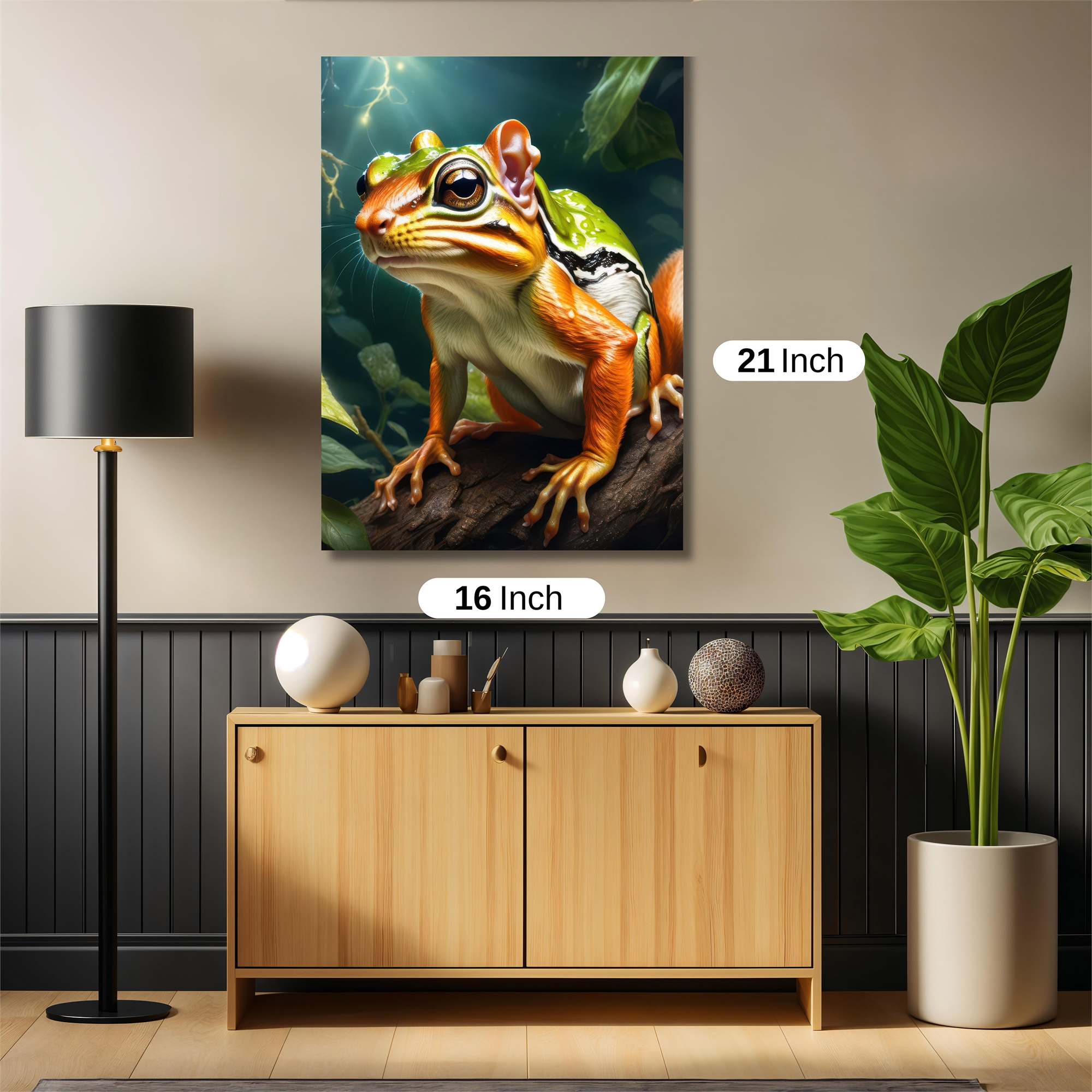 Frog Whisper Safe Wall Magnetic / M