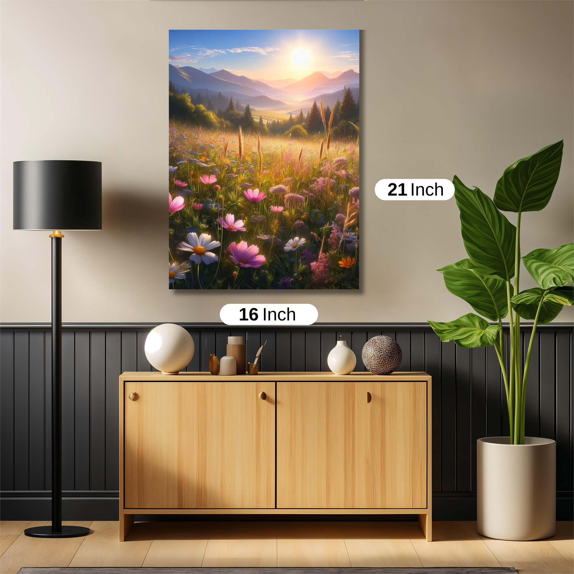 Sunrise Serenity Safe Wall Magnetic / M