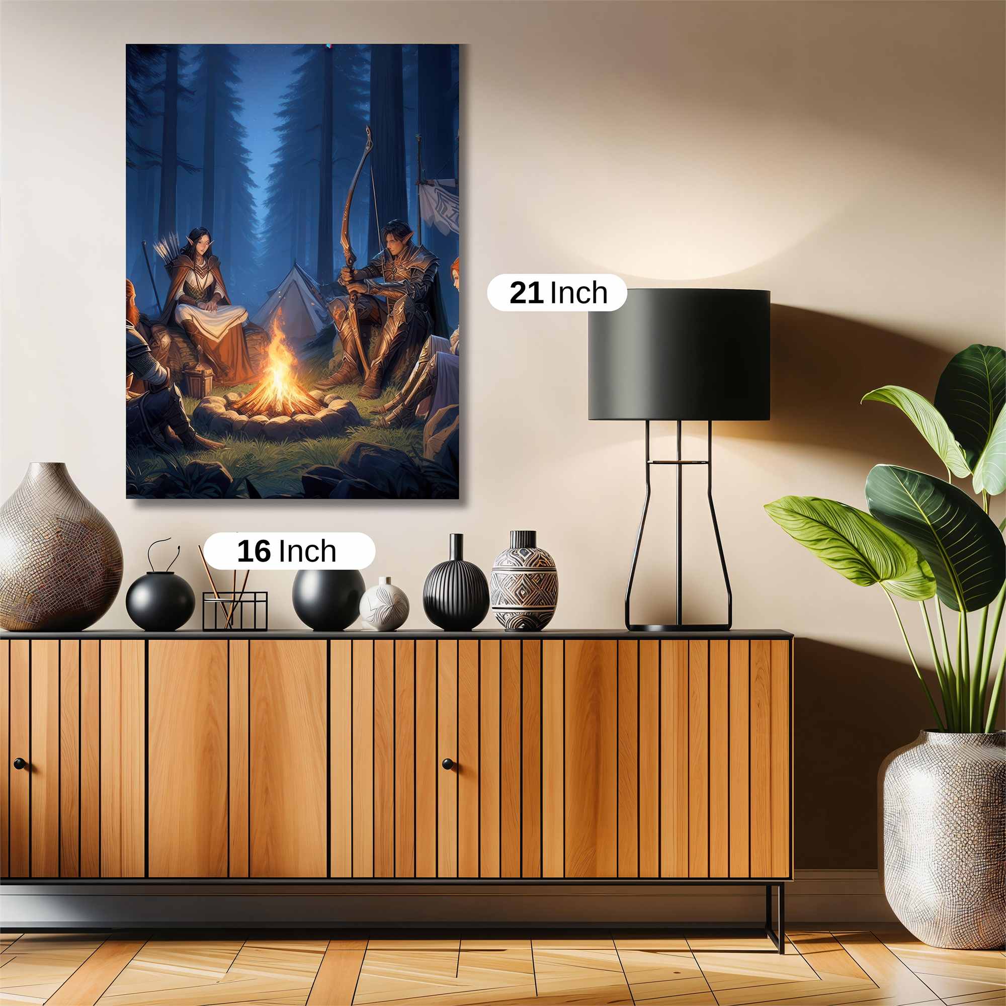 Elven Serenity Safe Wall Magnetic / M