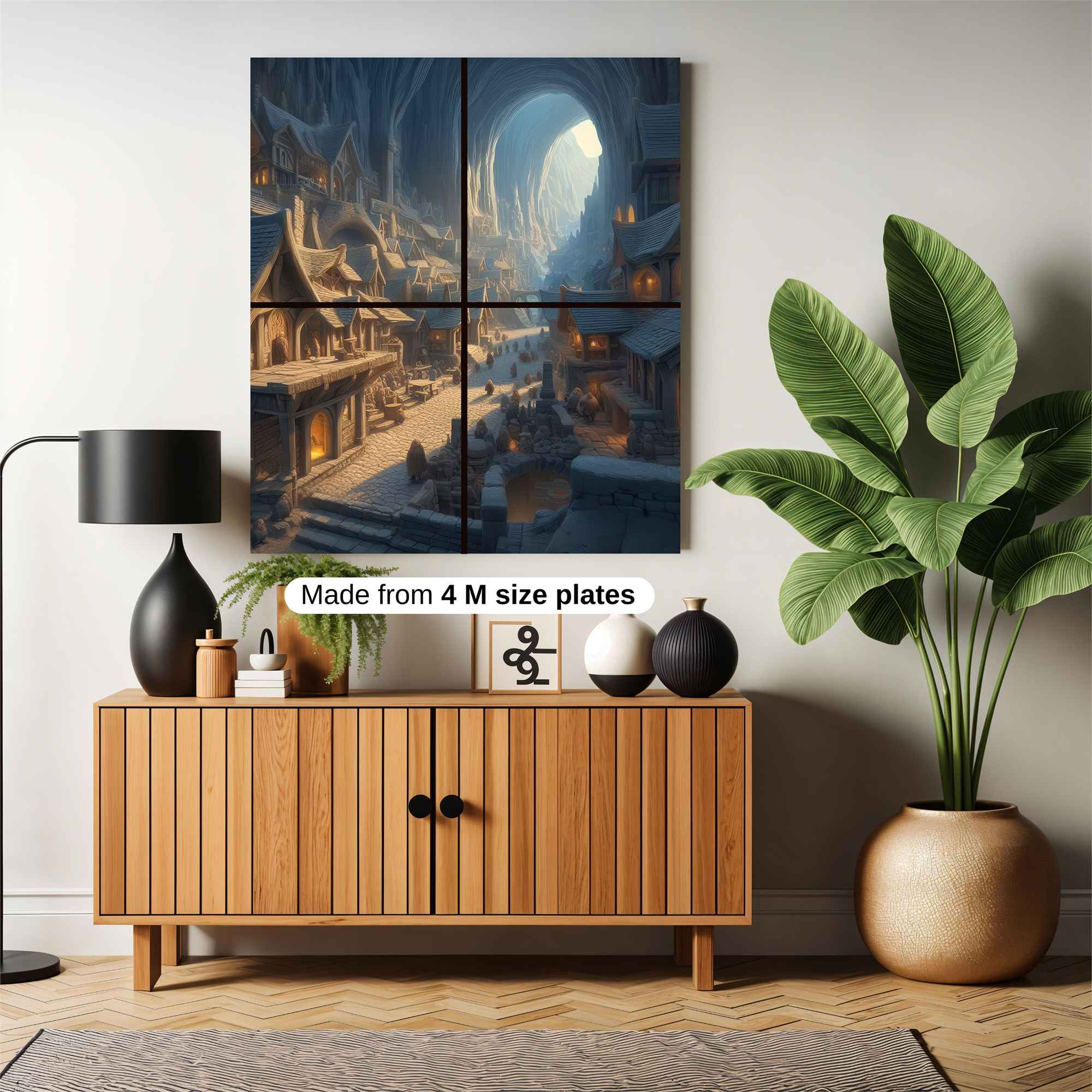 Cavernous Haven Safe Wall Magnetic / M