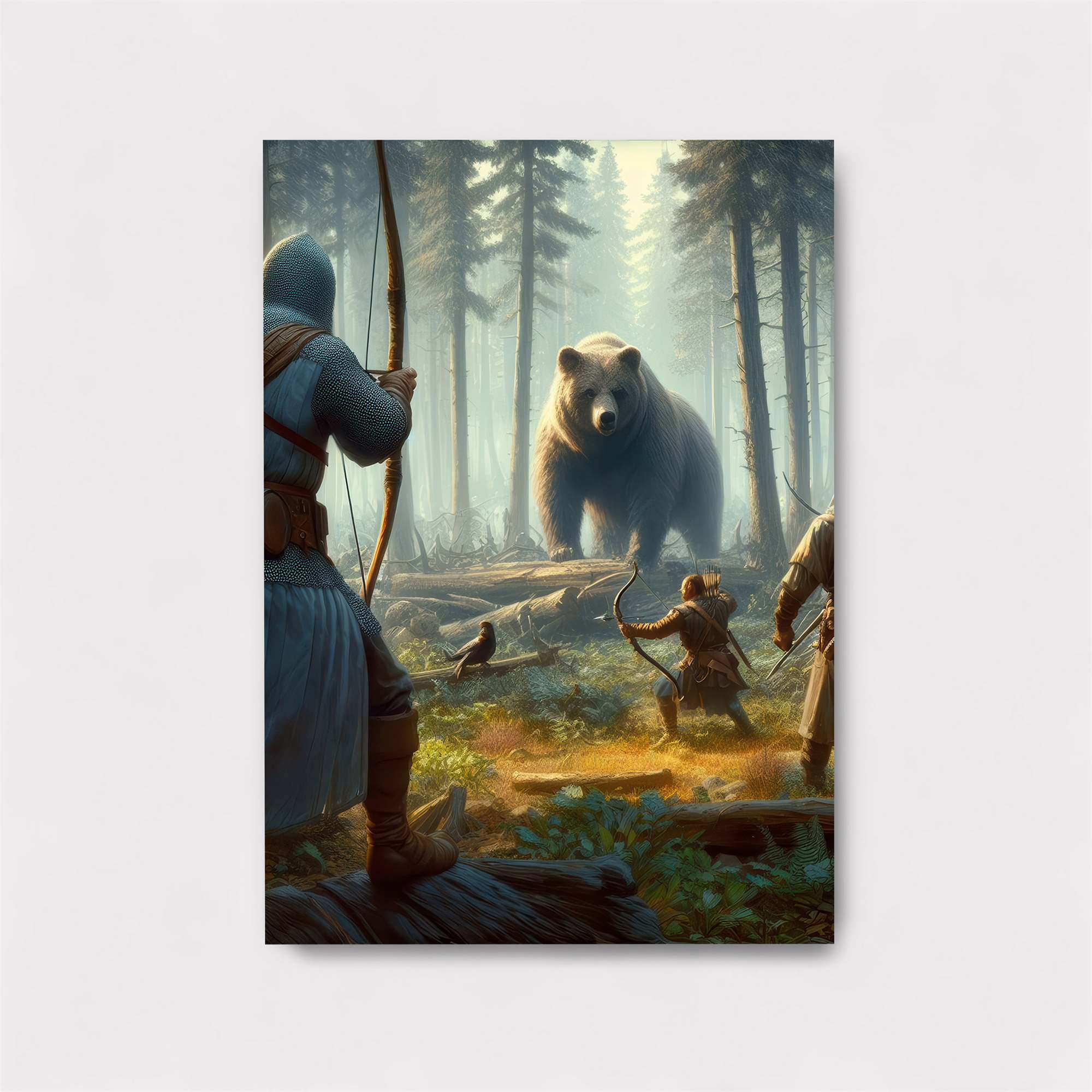 Bear Standoff Safe Wall Magnetic / M