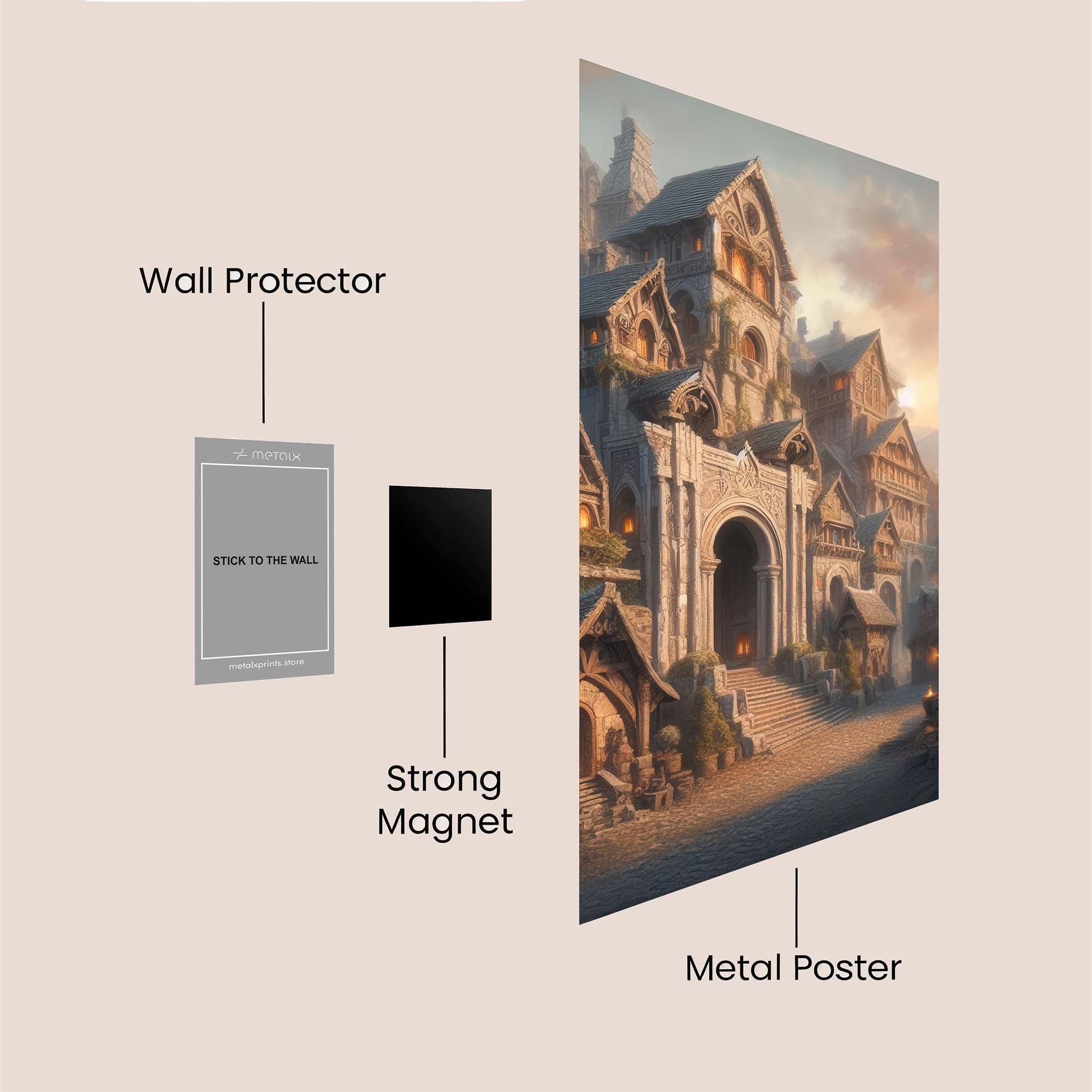 Breehaven Twilight Safe Wall Magnetic / M
