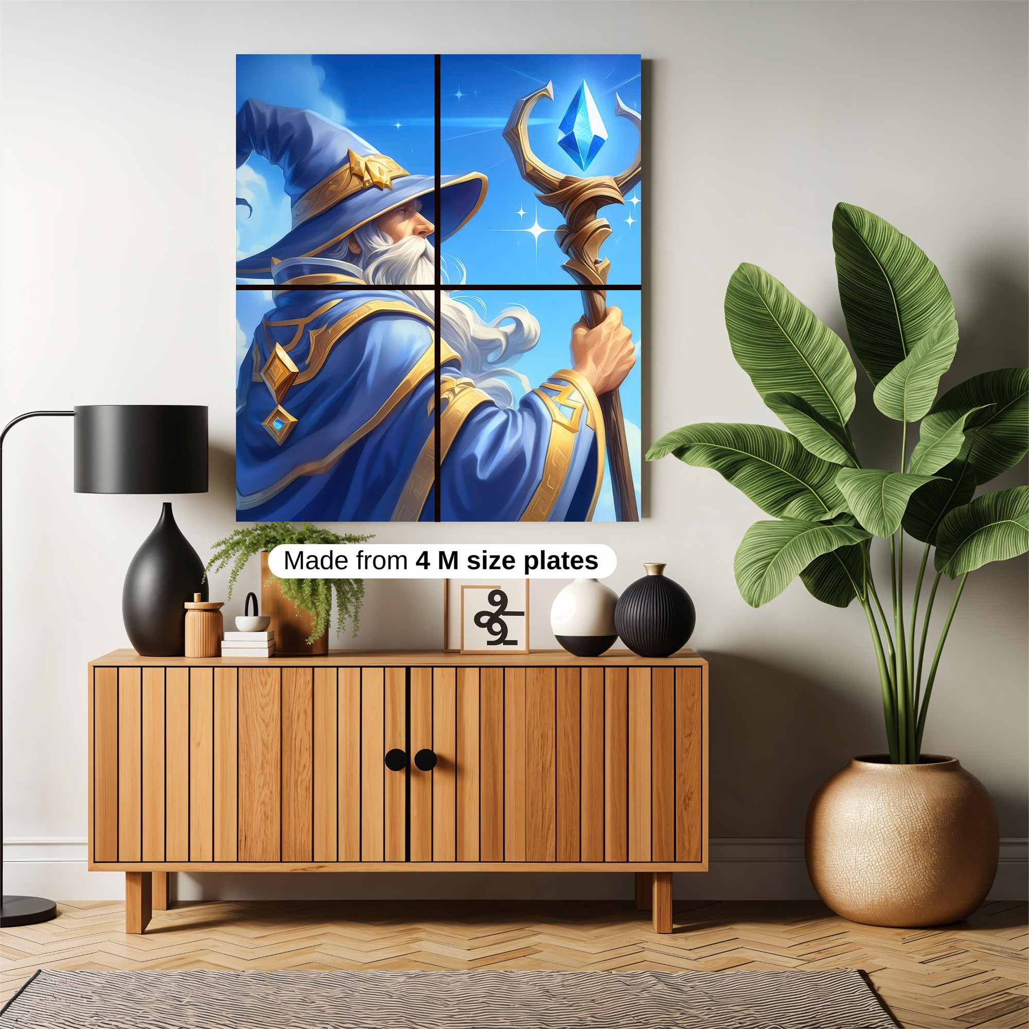 Mystic Aura Safe Wall Magnetic / M