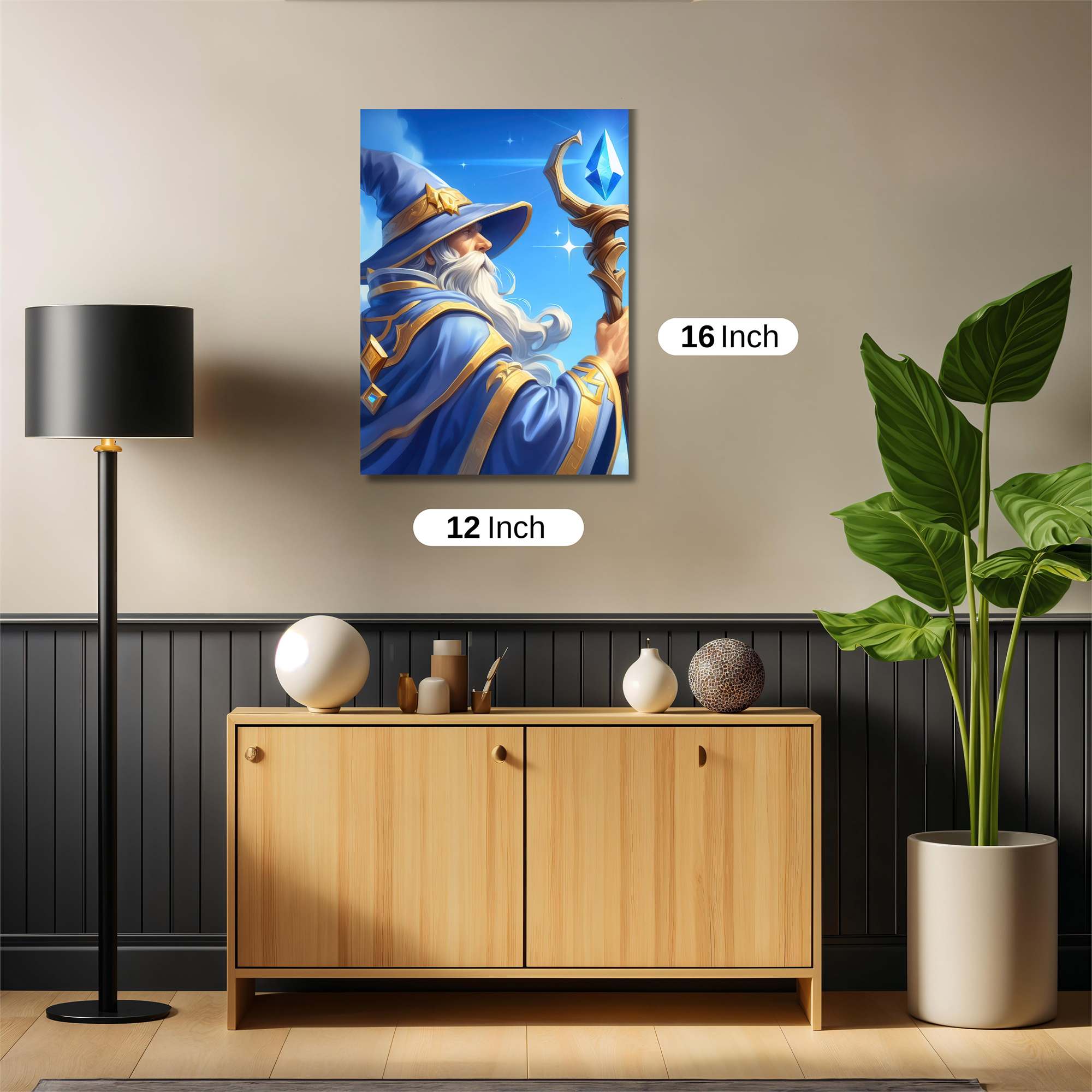 Mystic Aura Safe Wall Magnetic / M