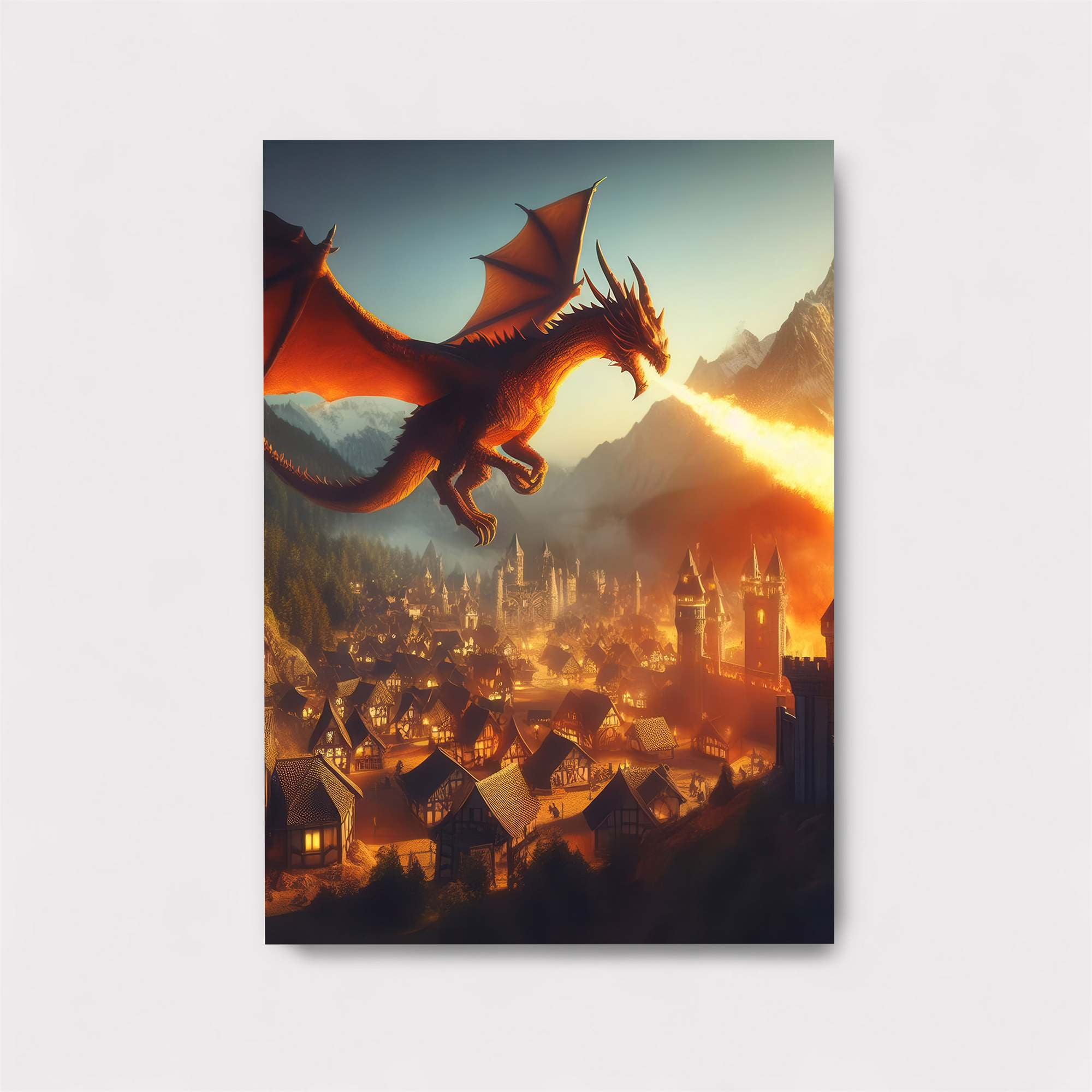 Dragon Fury Safe Wall Magnetic / M