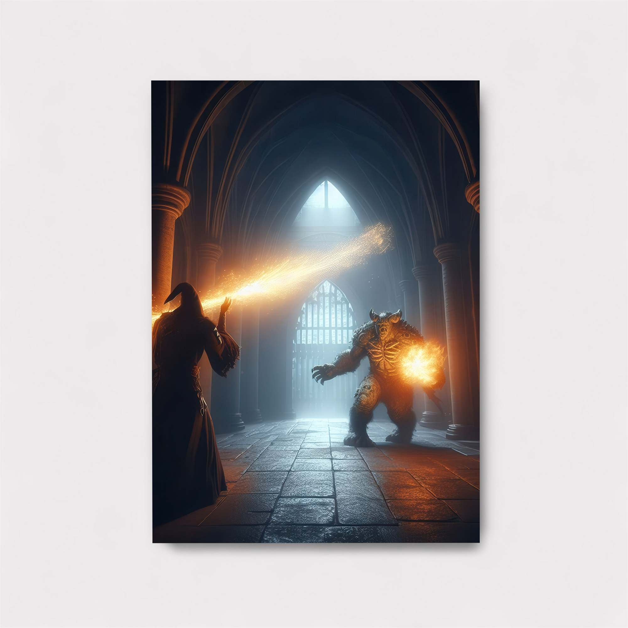 Wizard's Duel Safe Wall Magnetic / M