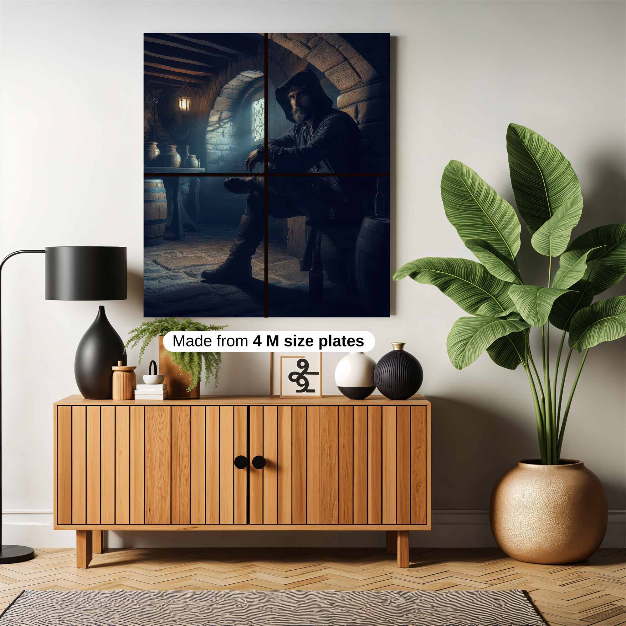 Monk'sSolitude Safe Wall Magnetic / M