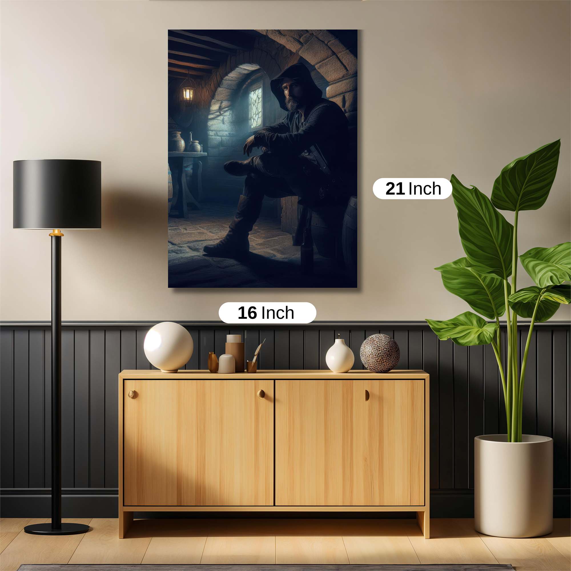 Monk'sSolitude Safe Wall Magnetic / M