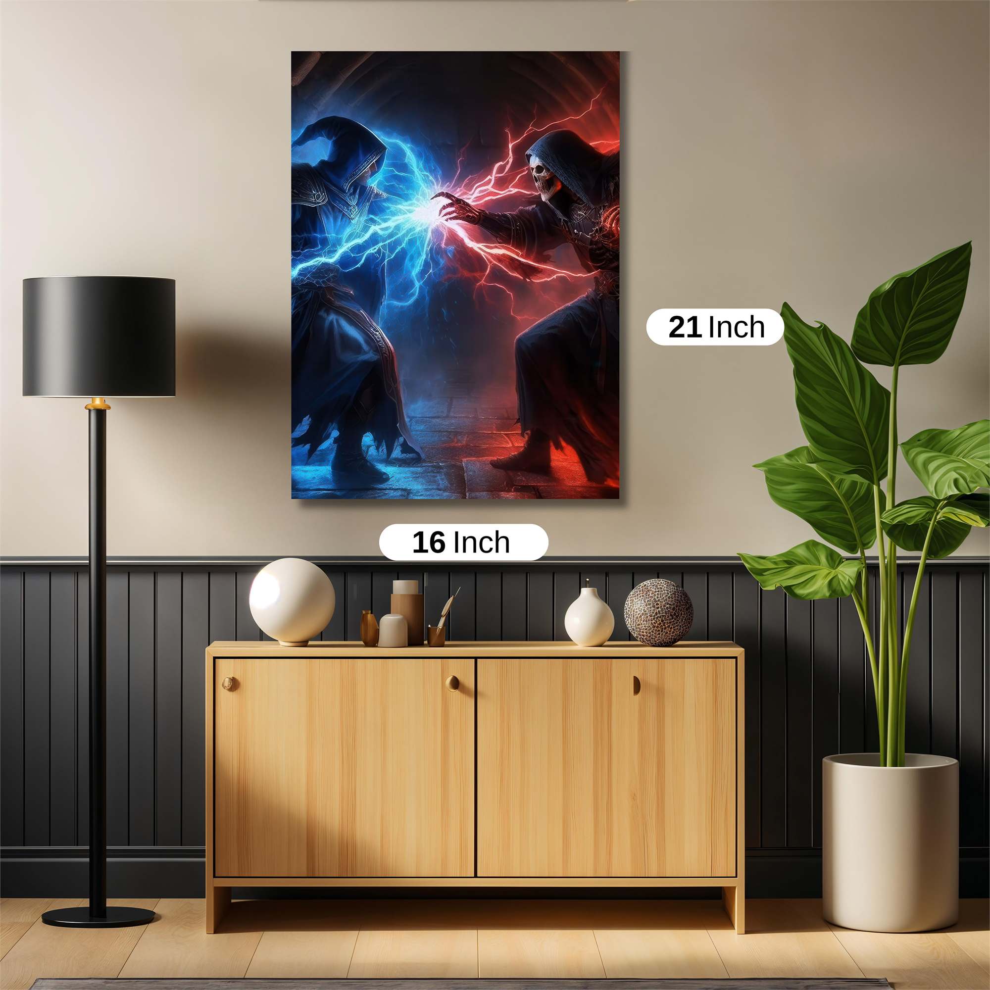 Wizards Clash Safe Wall Magnetic / M