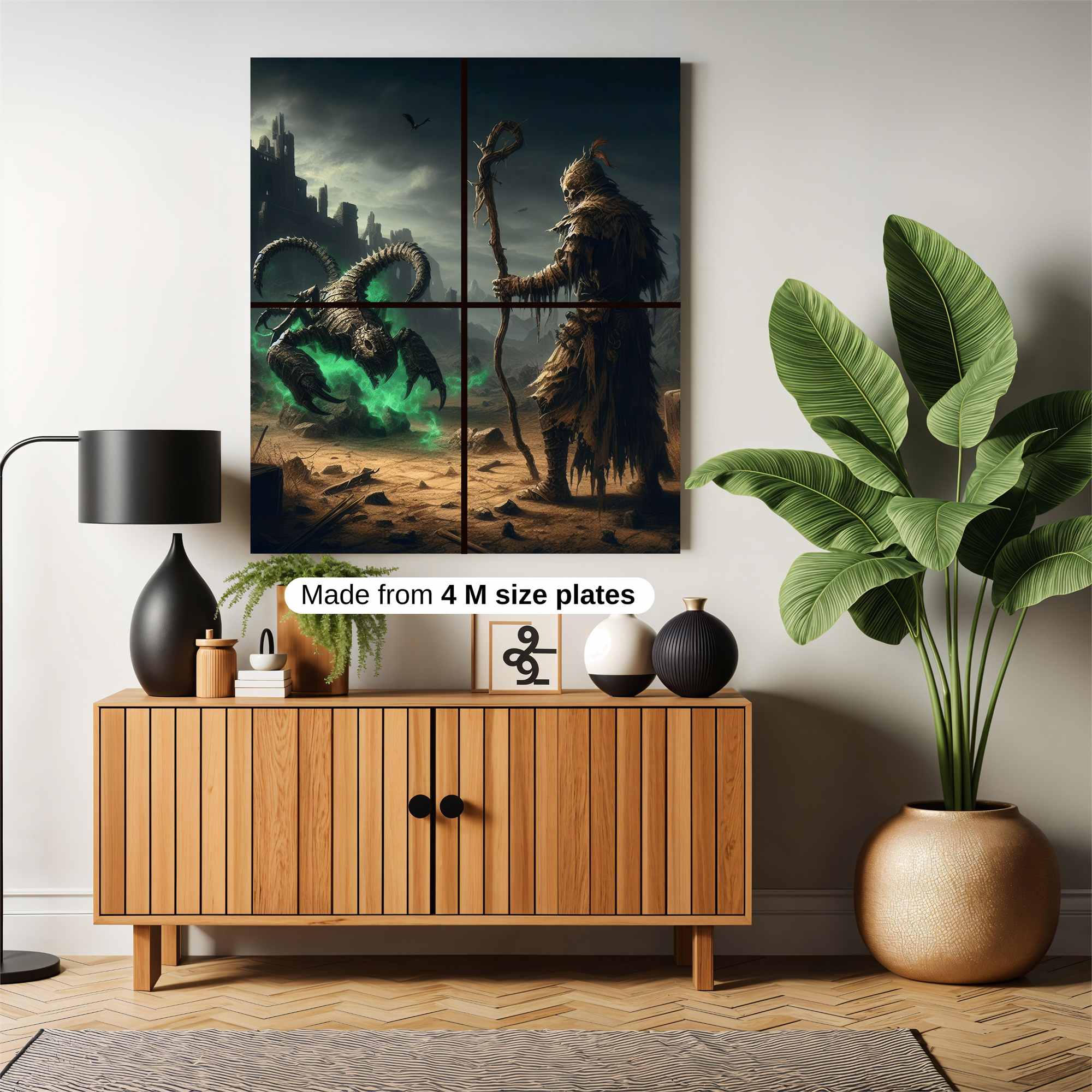Sorcerer's Vigil Safe Wall Magnetic / M