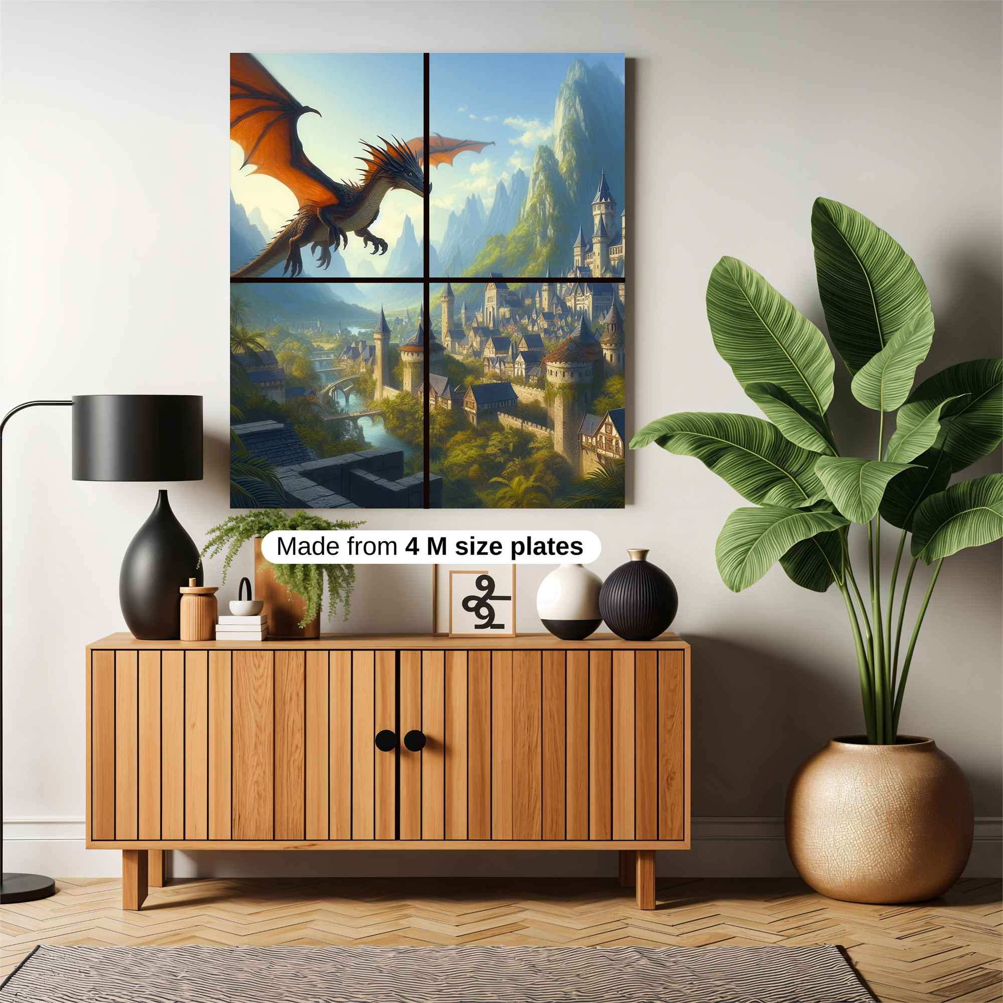 Dragon Dawn Safe Wall Magnetic / M