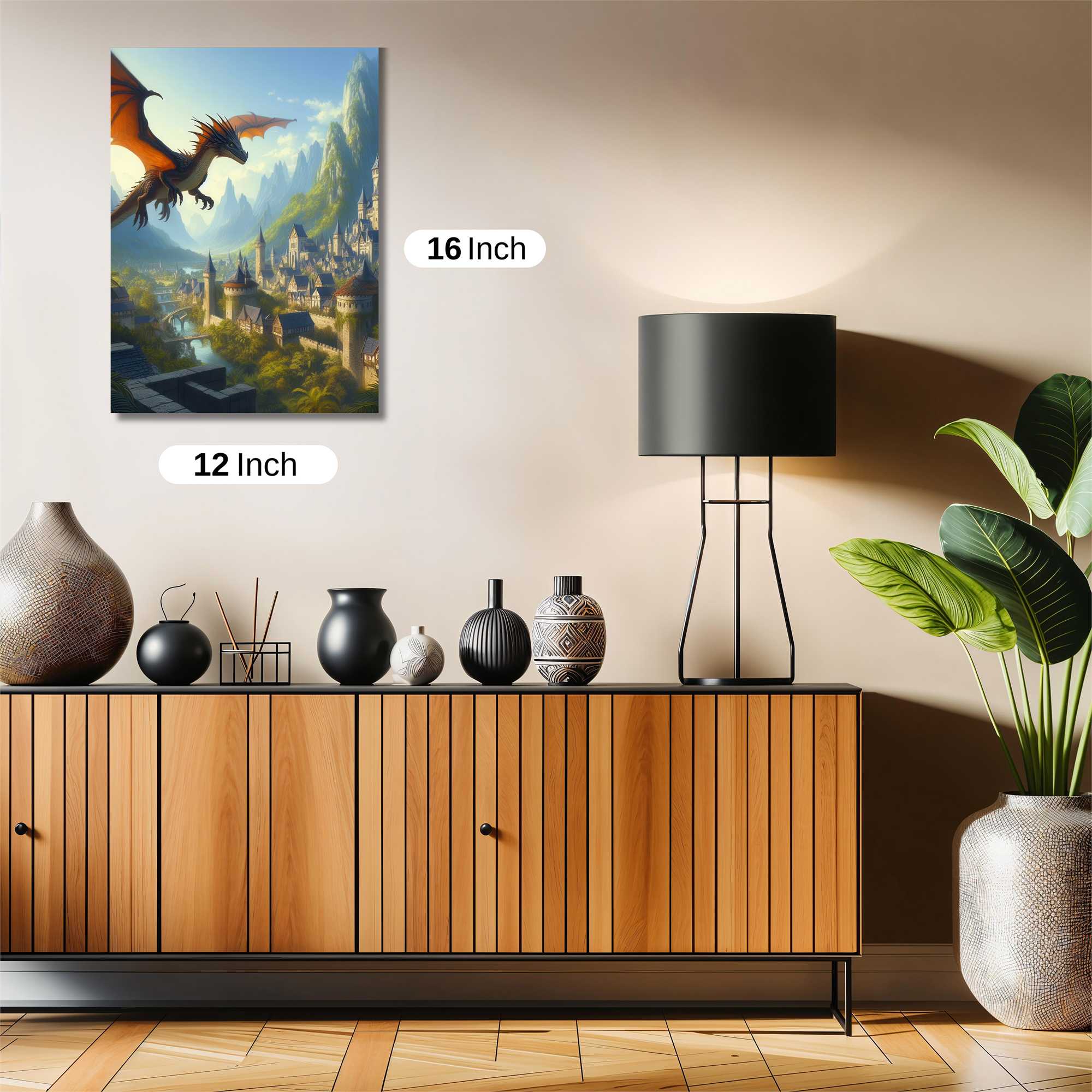 Dragon Dawn Safe Wall Magnetic / M
