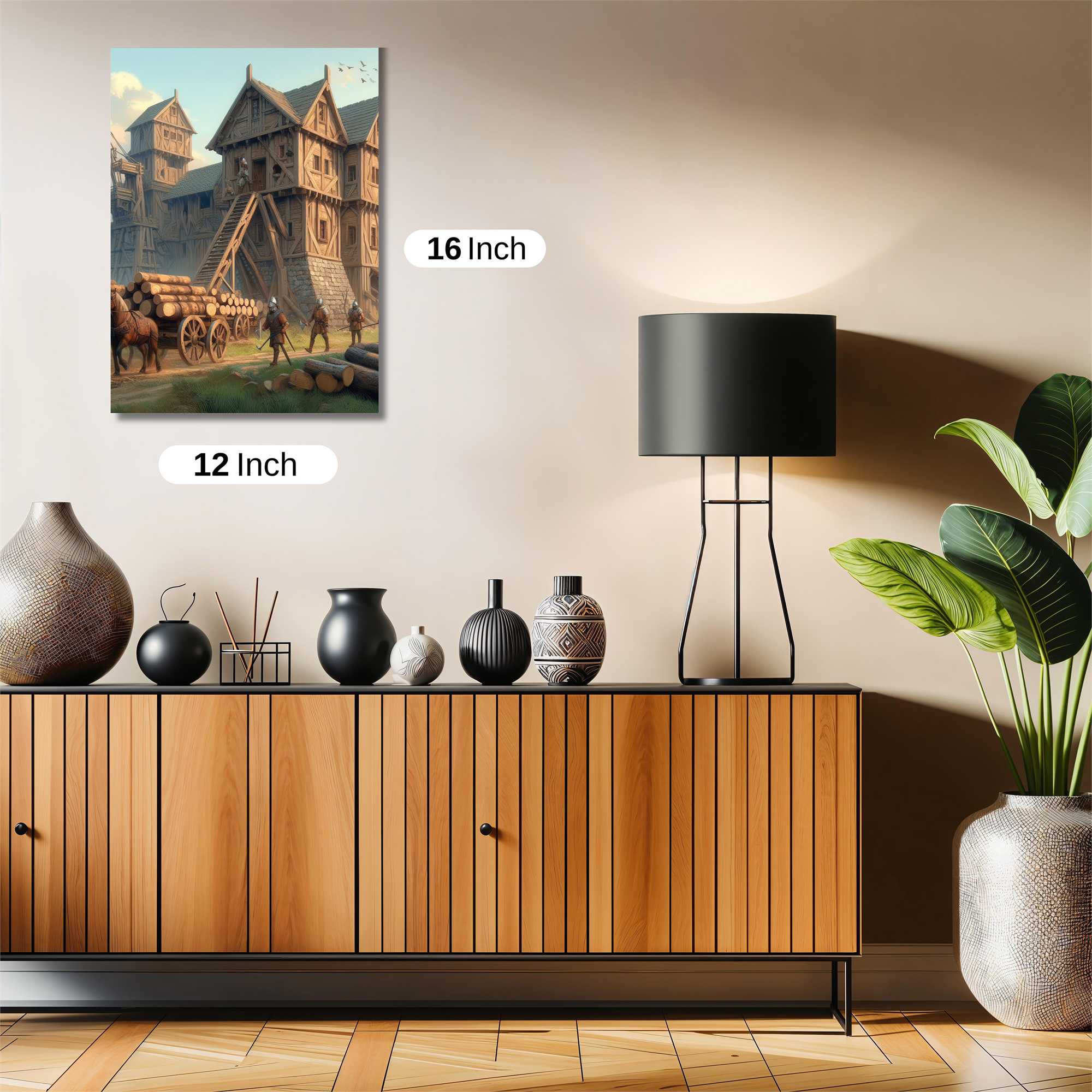 Lumber Fortress Safe Wall Magnetic / M